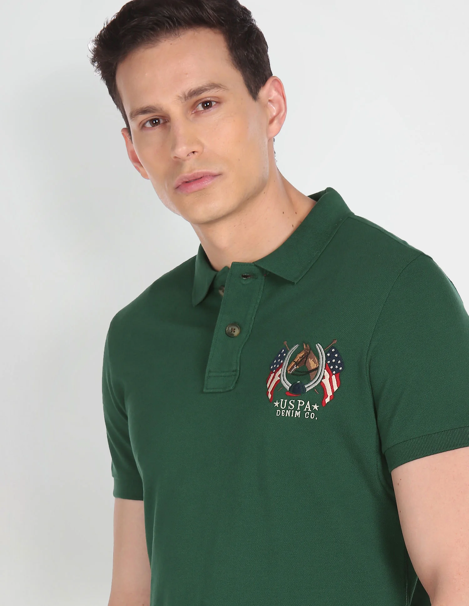 Cotton Solid Polo Shirt - Image 5