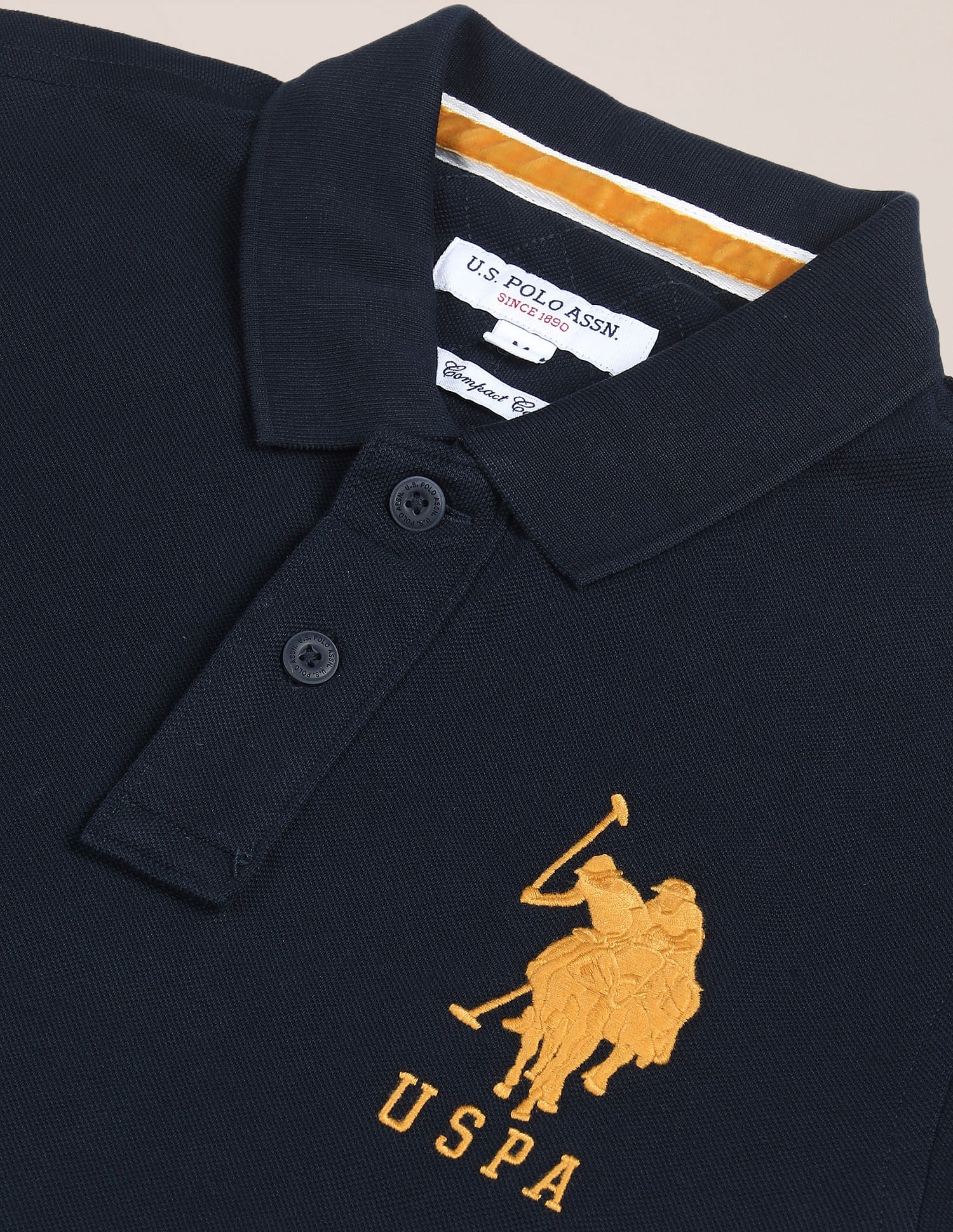 Compact Cotton Logo Polo Shirt - Image 2