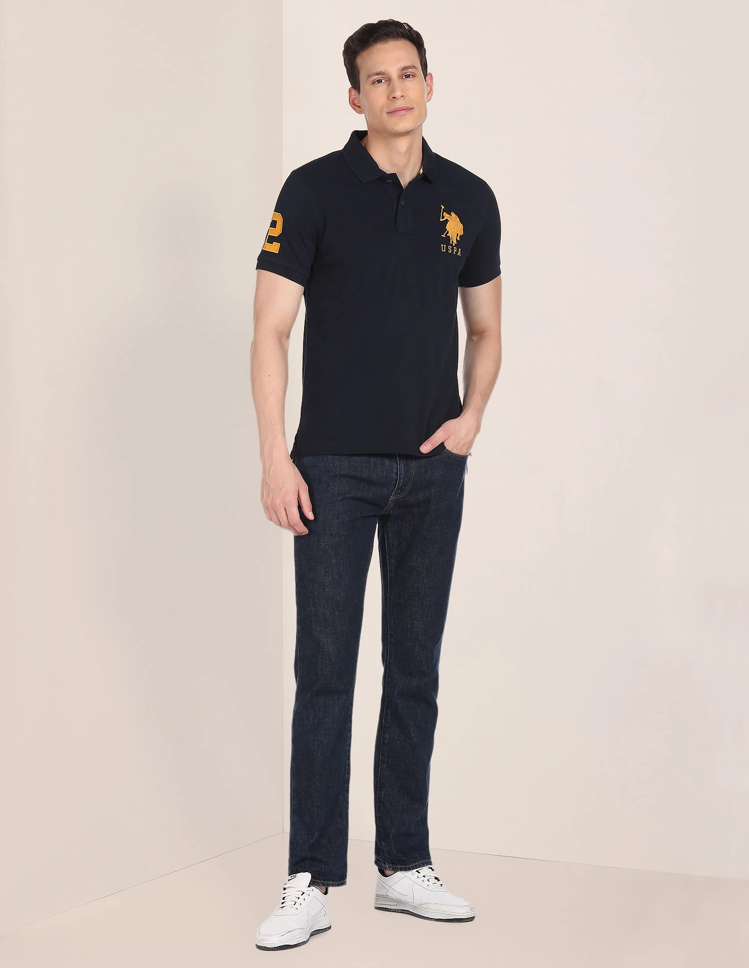 Compact Cotton Logo Polo Shirt - Image 3