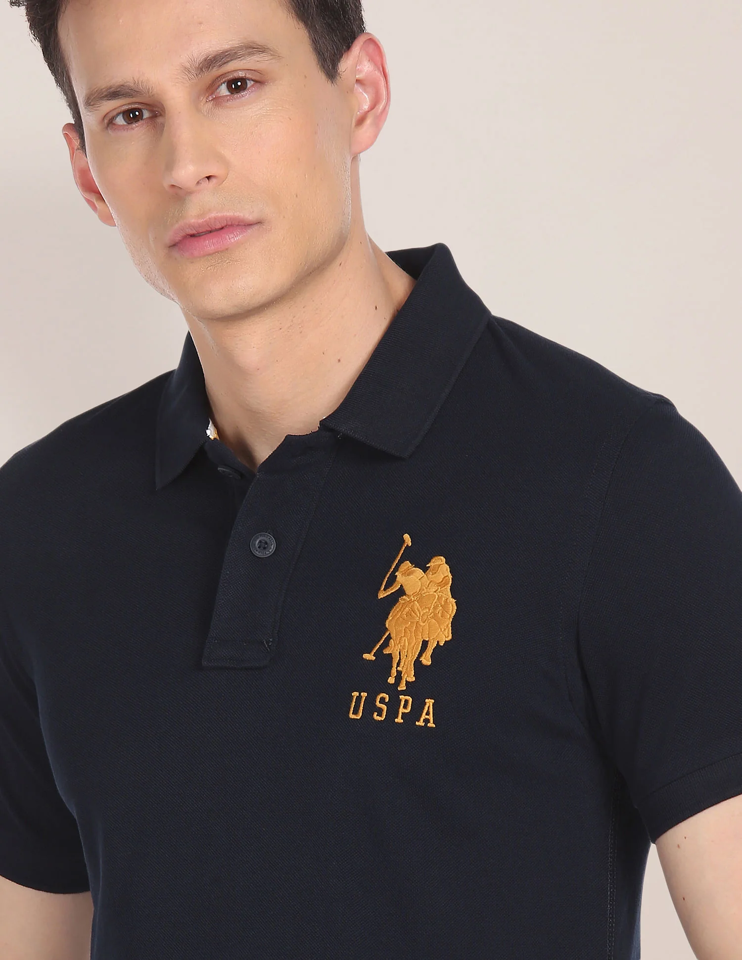 Compact Cotton Logo Polo Shirt - Image 5