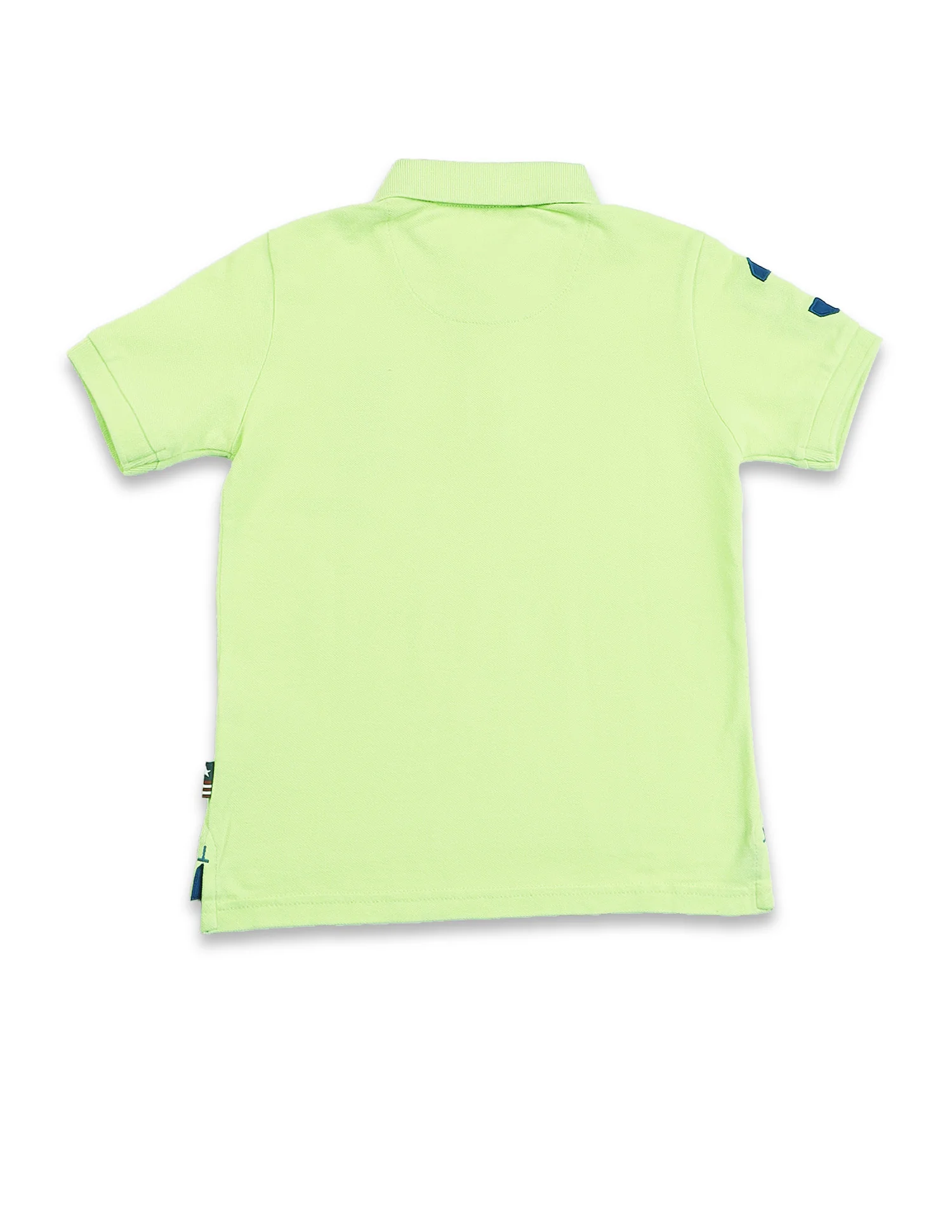 Ribbed Collar Pique Polo Shirt - Image 7