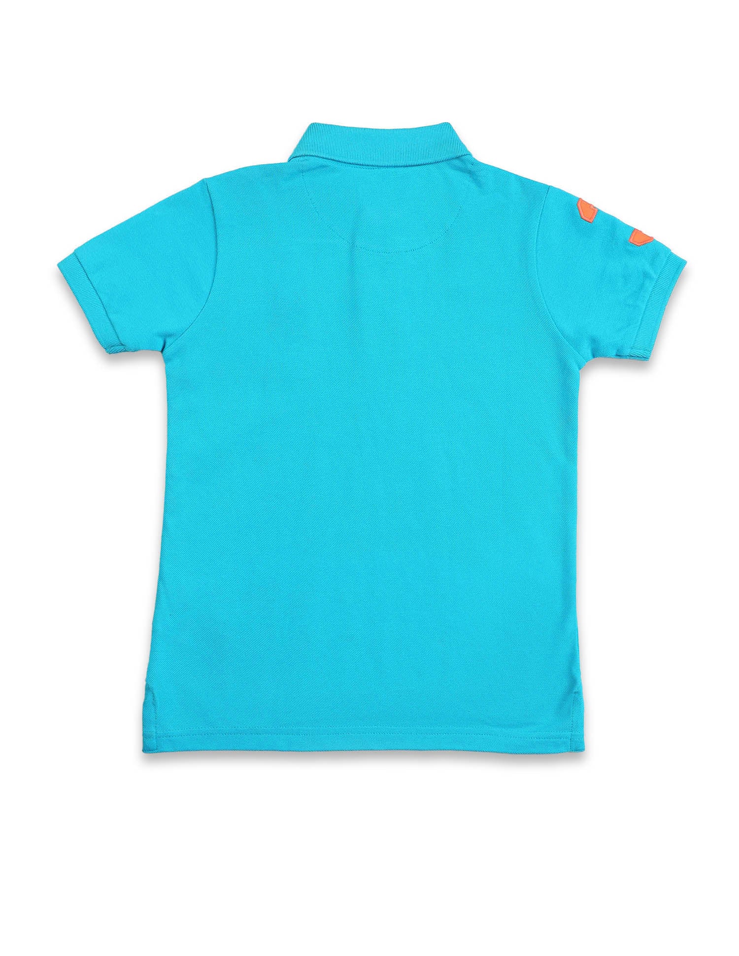 Ribbed Collar Pique Polo Shirt - Image 7