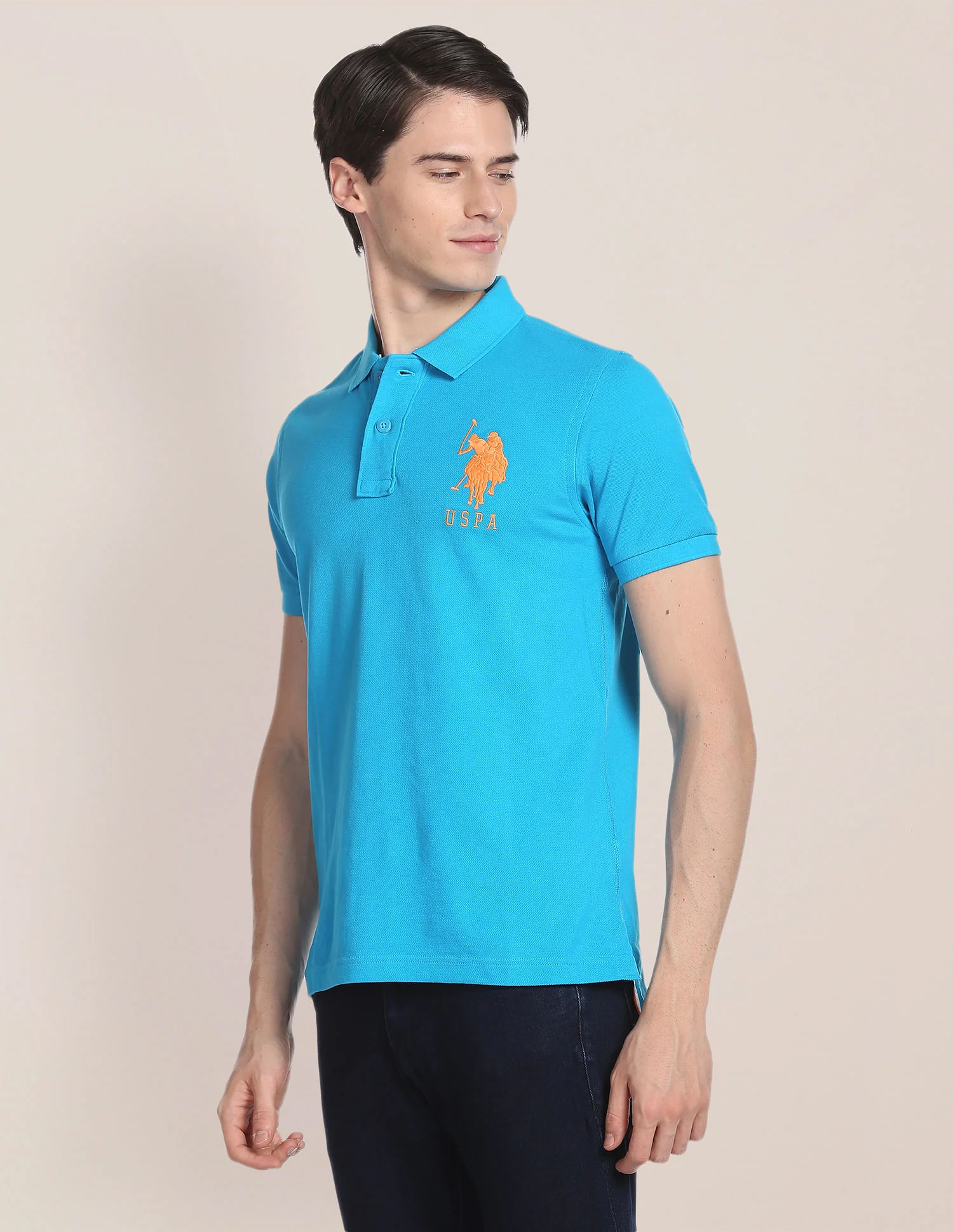 Compact Cotton Logo Polo Shirt - Image 4