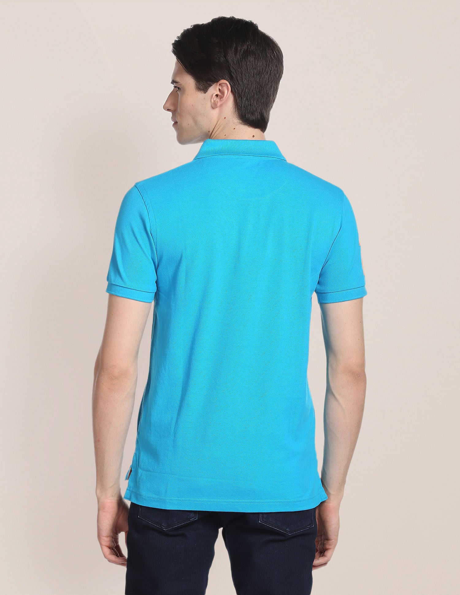 Compact Cotton Logo Polo Shirt - Image 5