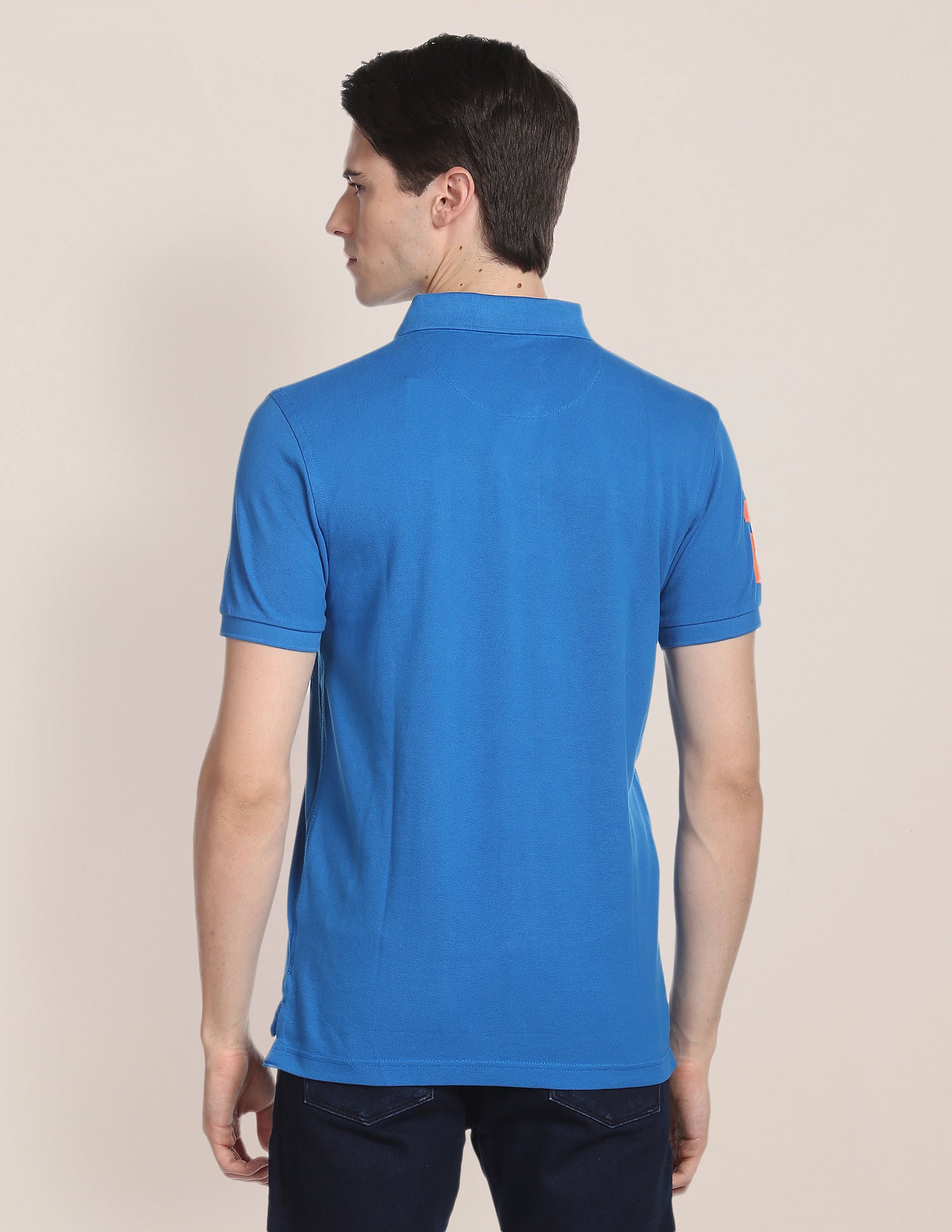 Compact Cotton Logo Polo Shirt - Image 5