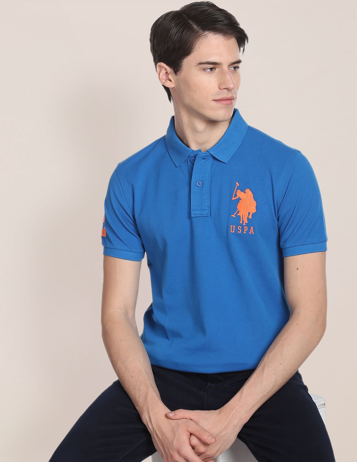 Compact Cotton Logo Polo Shirt - Image 6