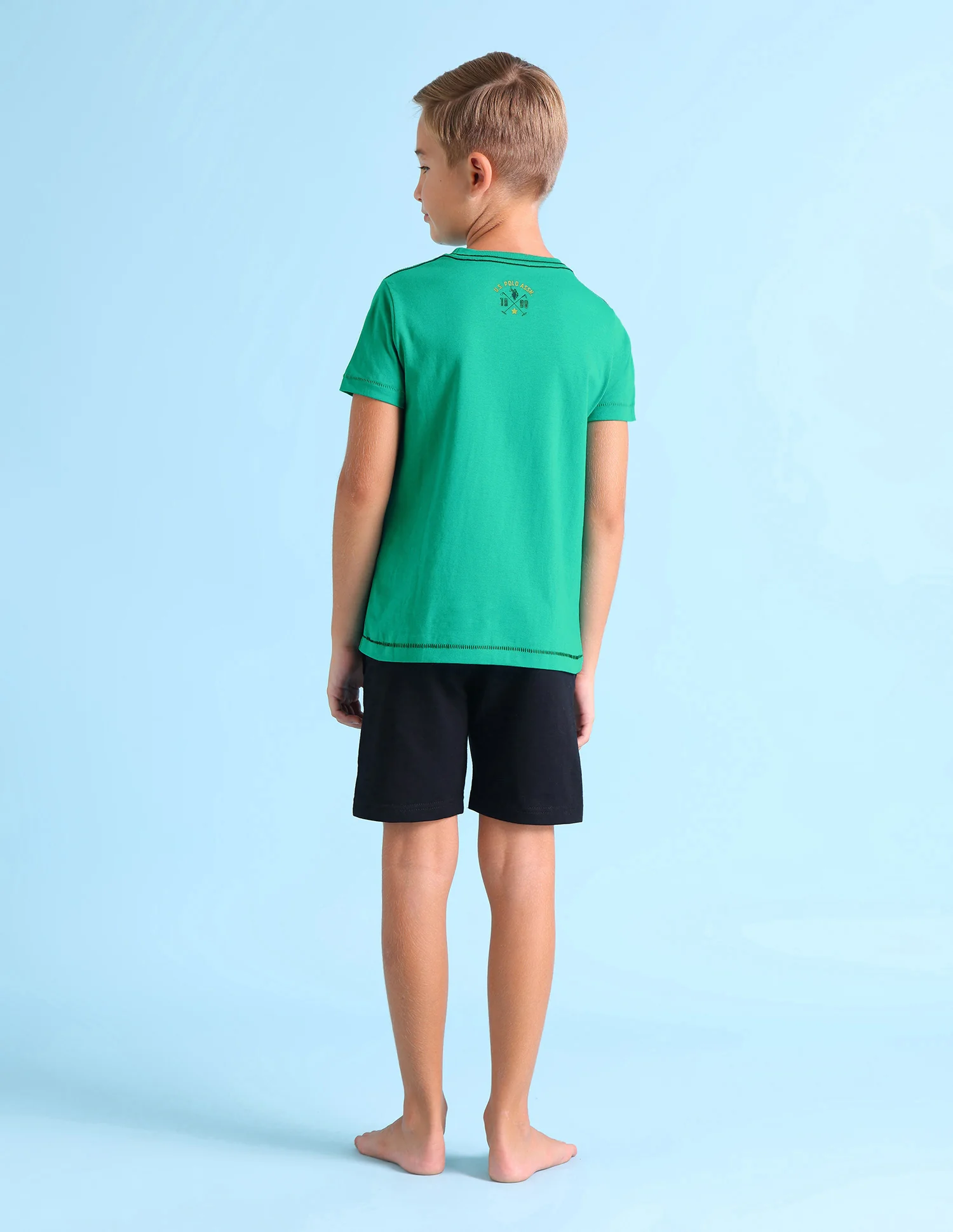 Ribbed Neck Cotton IKEA Lounge T-Shirt - Pack Of 1 - Image 4