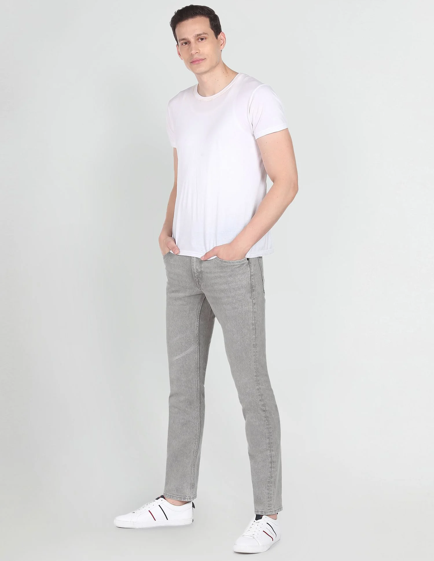 Rinsed Brandon Slim Tapered Fit Jeans - Image 3