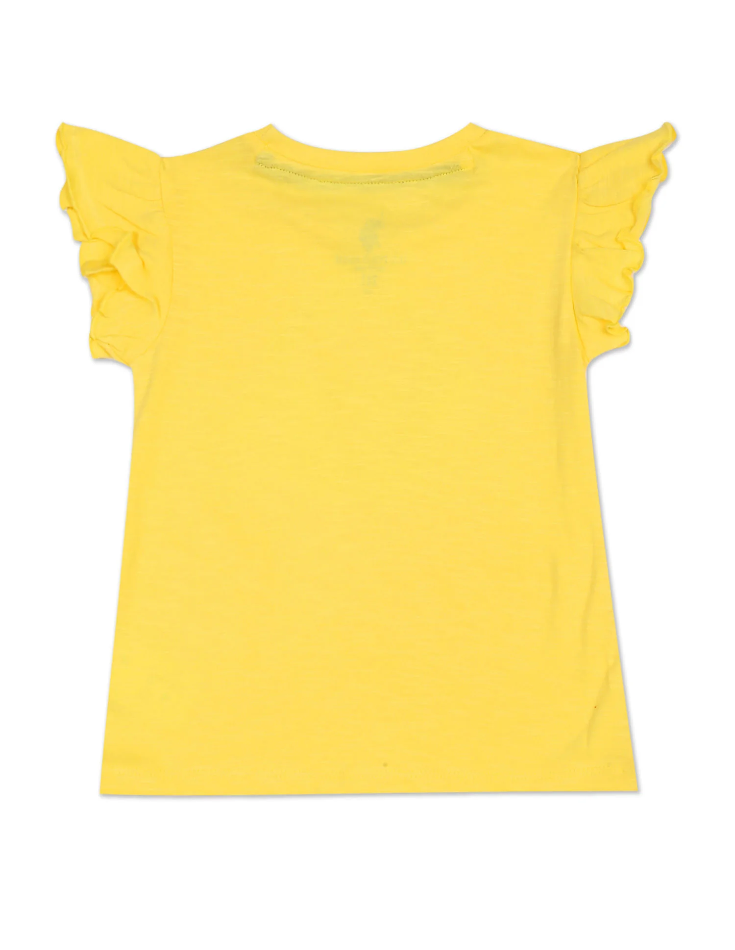 Round Neck Appliqued T-Shirt - Image 2