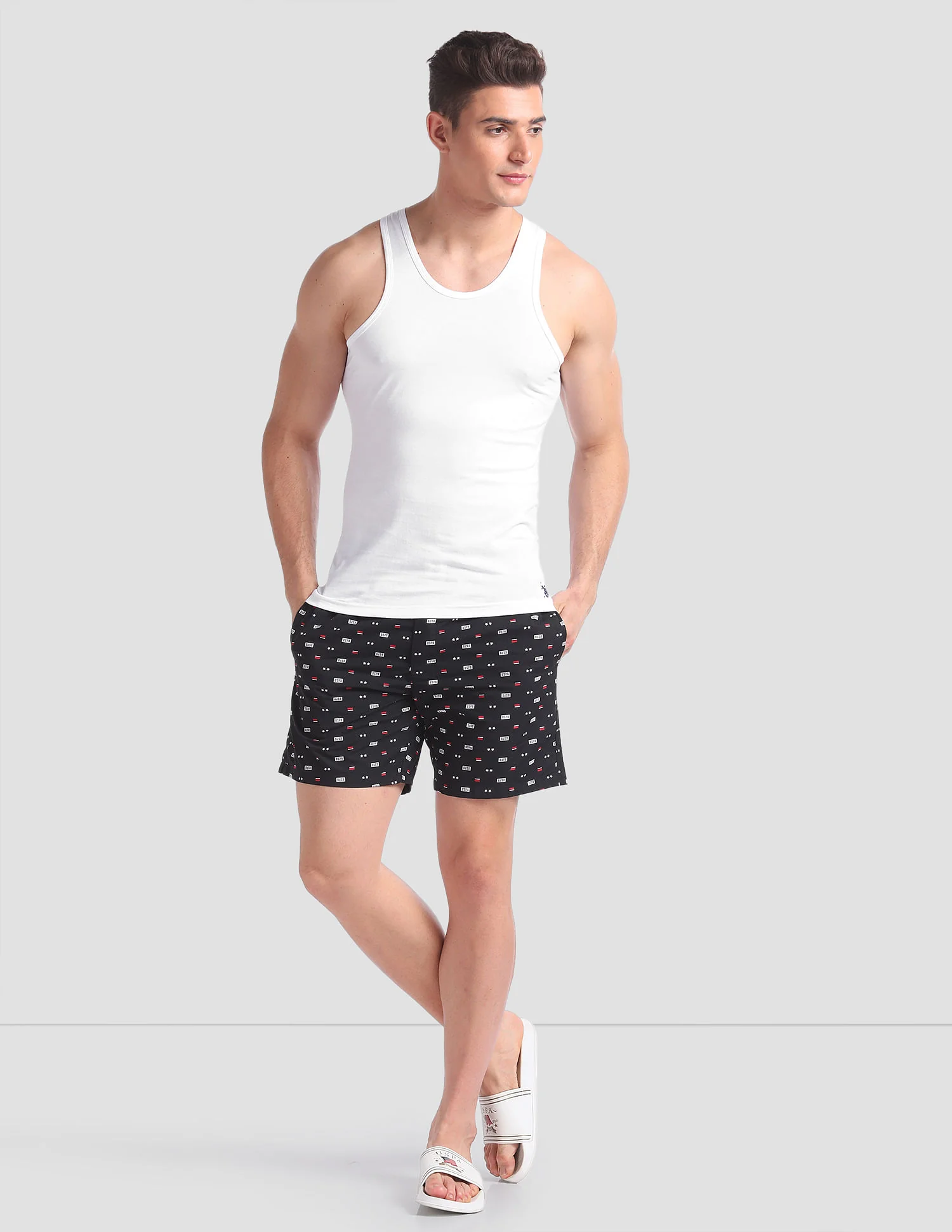 Round Neck Cotton Jersey I661 Vest - Pack Of 1 - Image 3