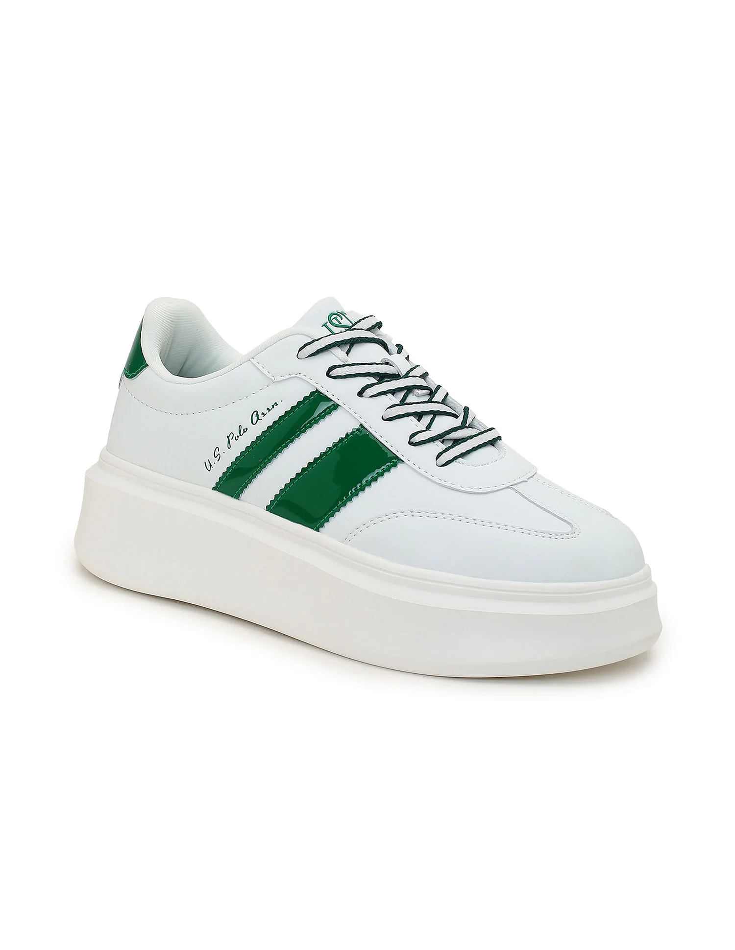 Round Toe Colour Block Hazel Sneakers