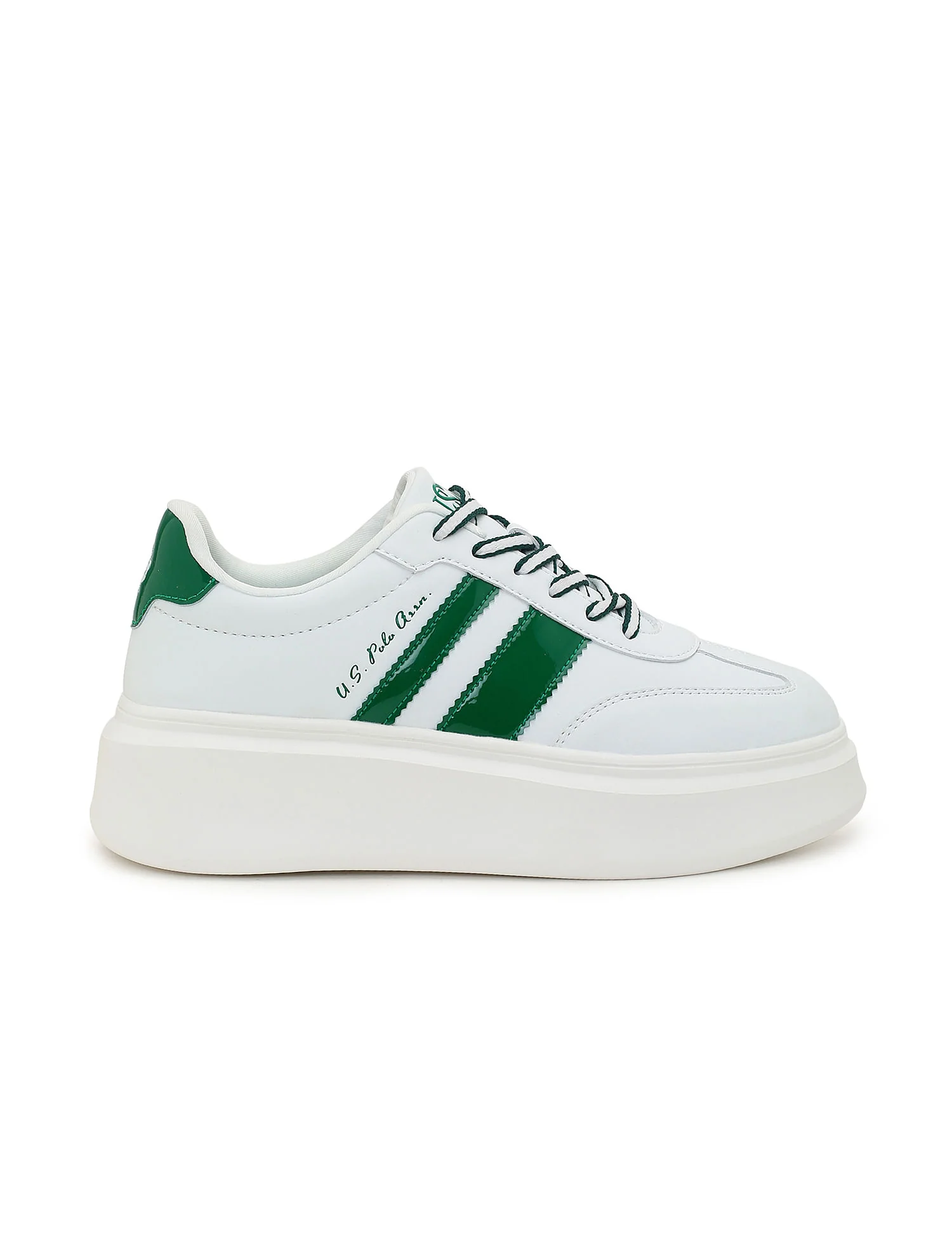 Round Toe Colour Block Hazel Sneakers - Image 4