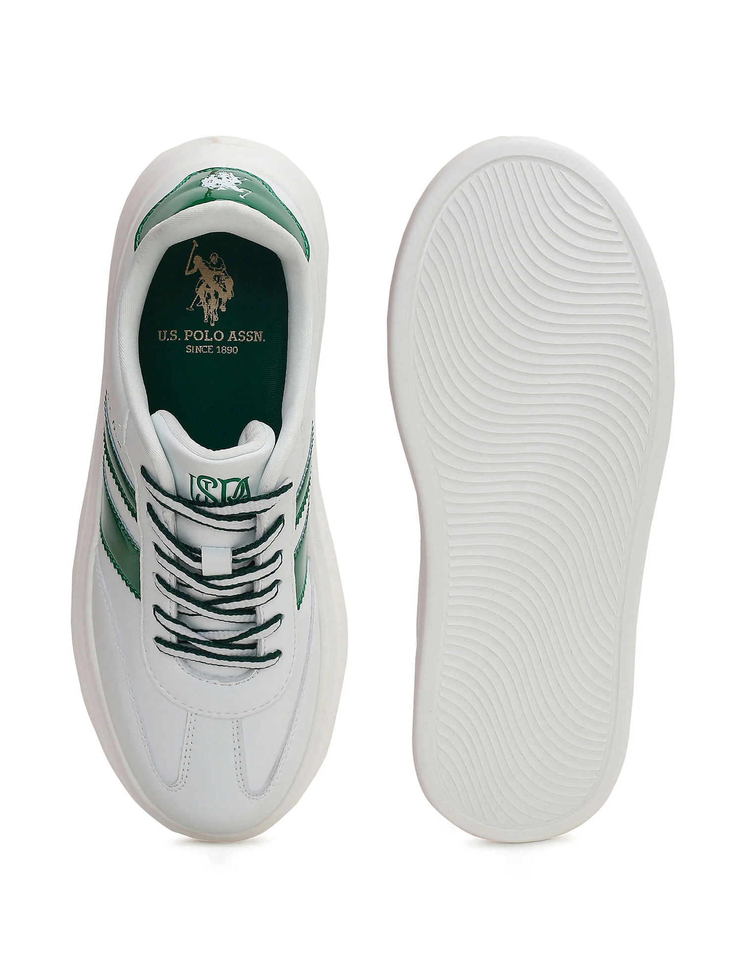 Round Toe Colour Block Hazel Sneakers - Image 5