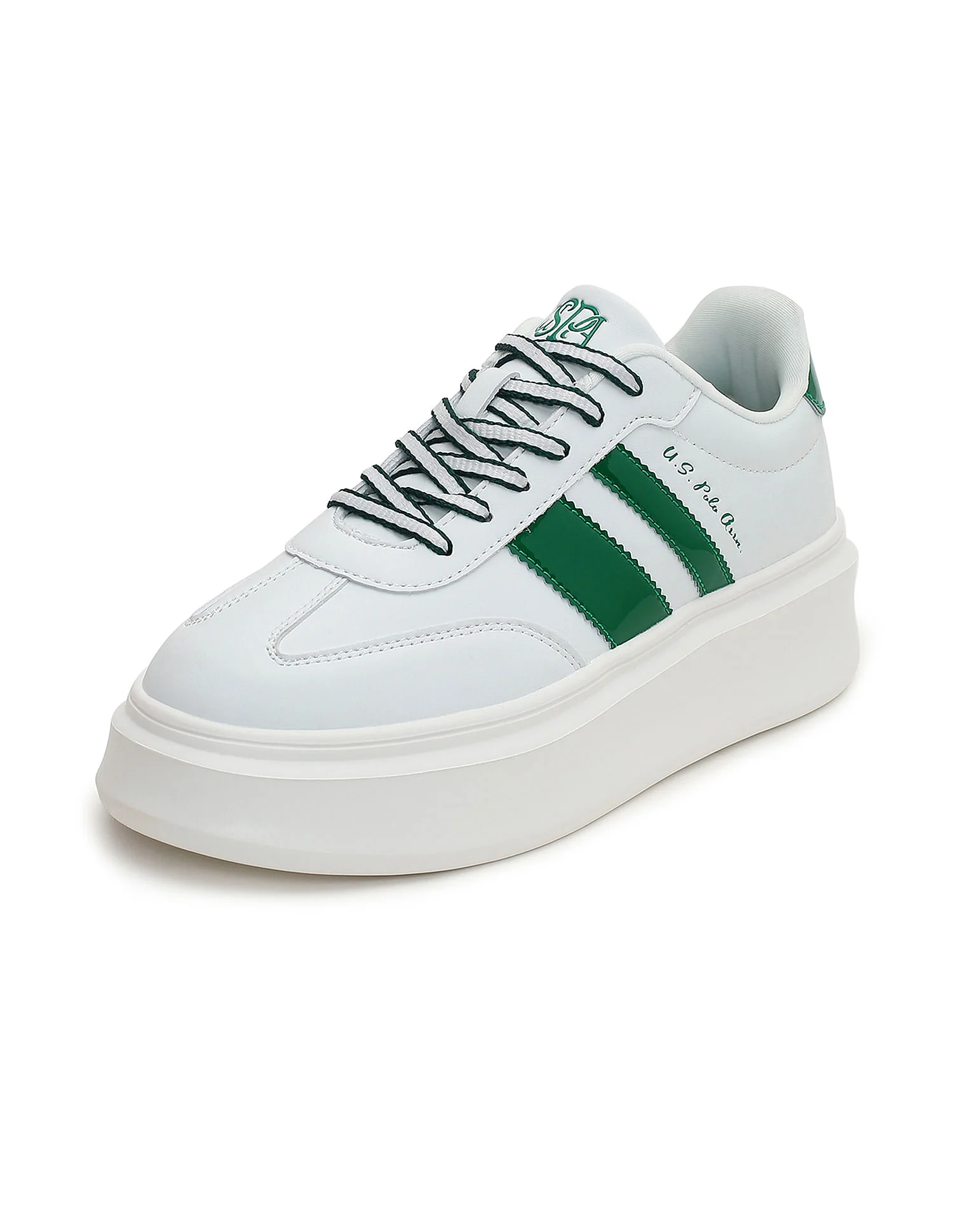 Round Toe Colour Block Hazel Sneakers - Image 6
