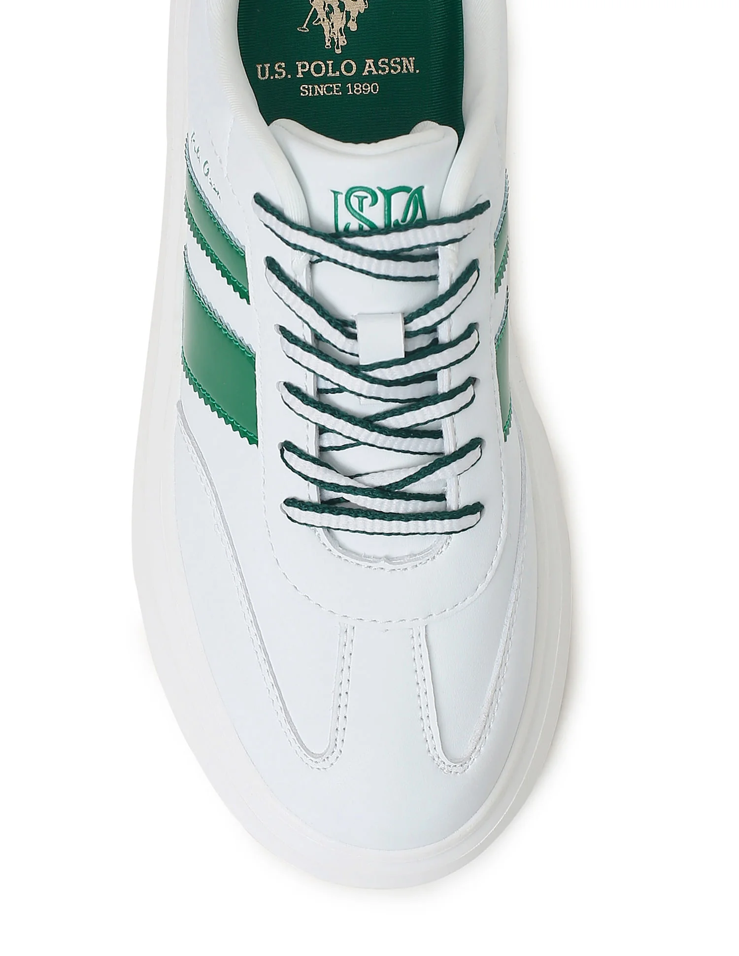 Round Toe Colour Block Hazel Sneakers - Image 7