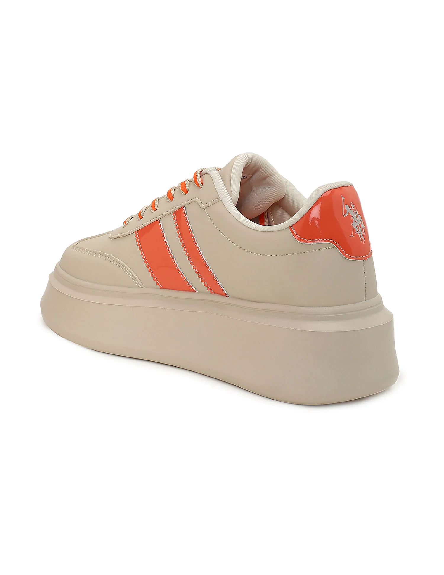 Round Toe Colour Block Hazel Sneakers - Image 3