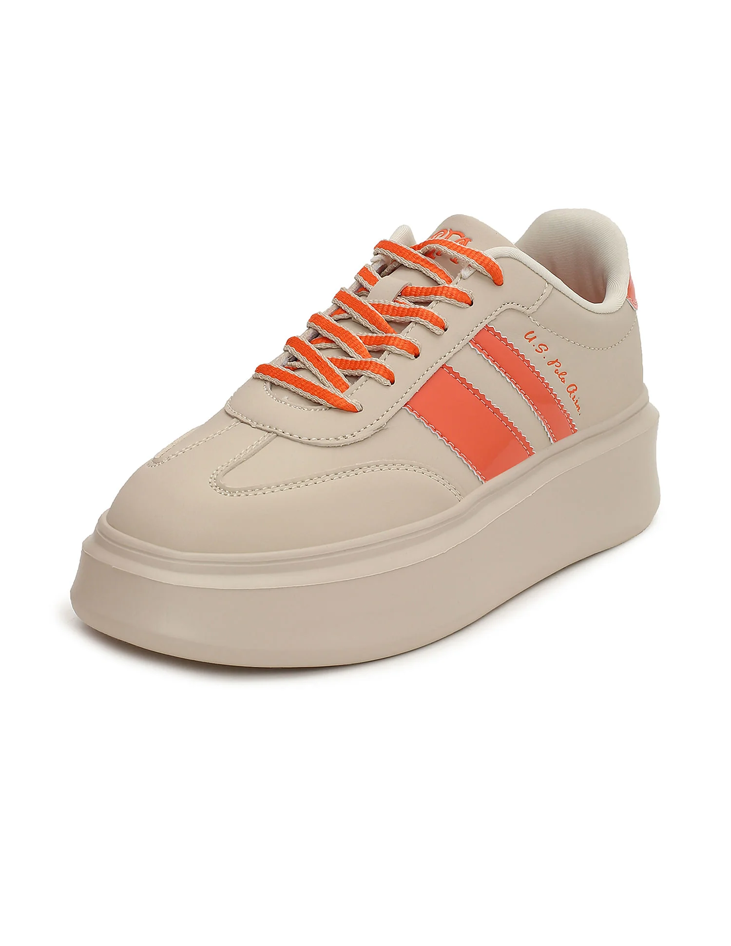 Round Toe Colour Block Hazel Sneakers - Image 6