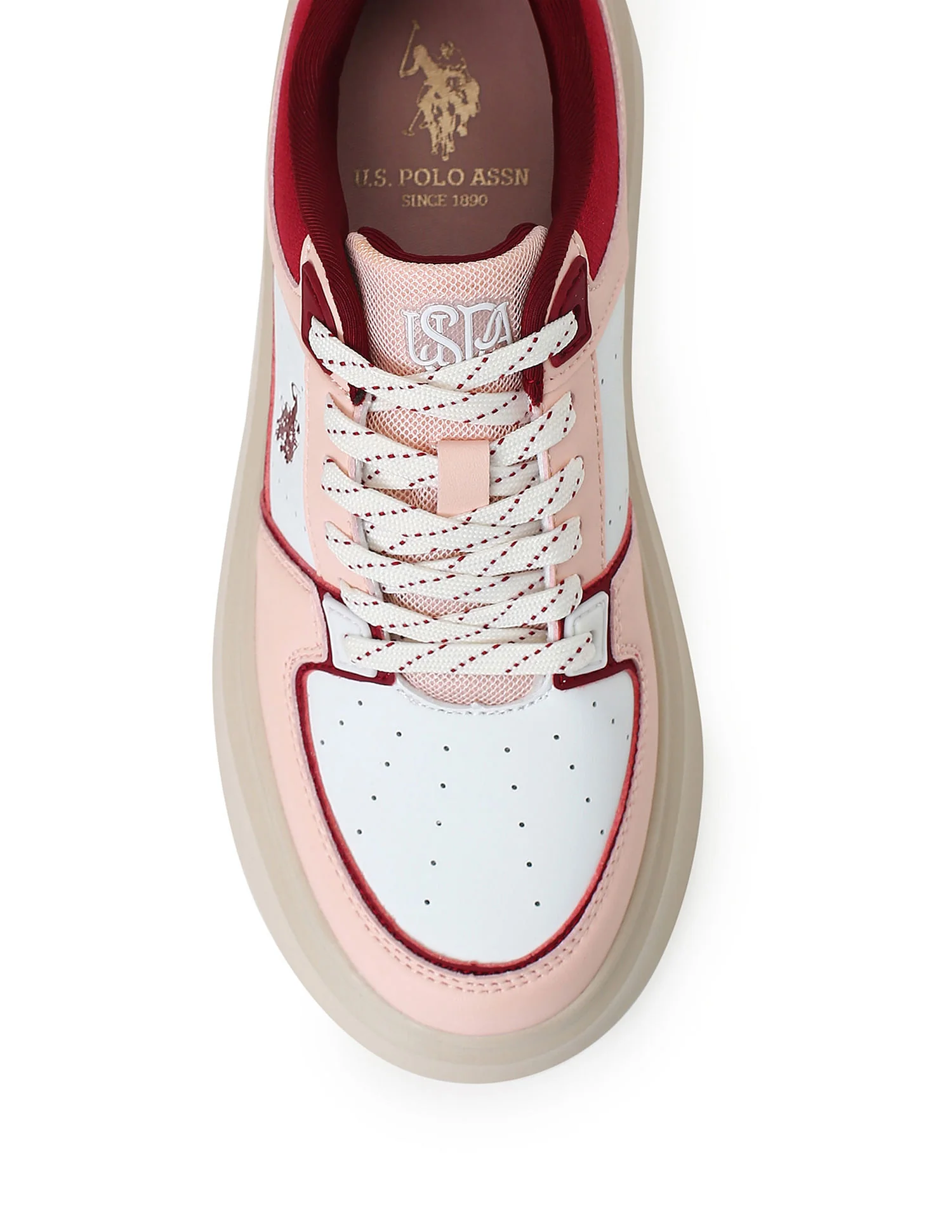 Women Round Toe Colour Block Kai Sneakers - Image 7
