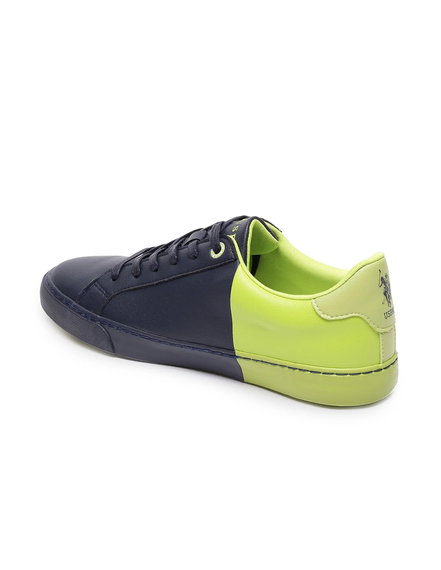 Men Round Toe Colour Block Tristen Sneakers - Image 3