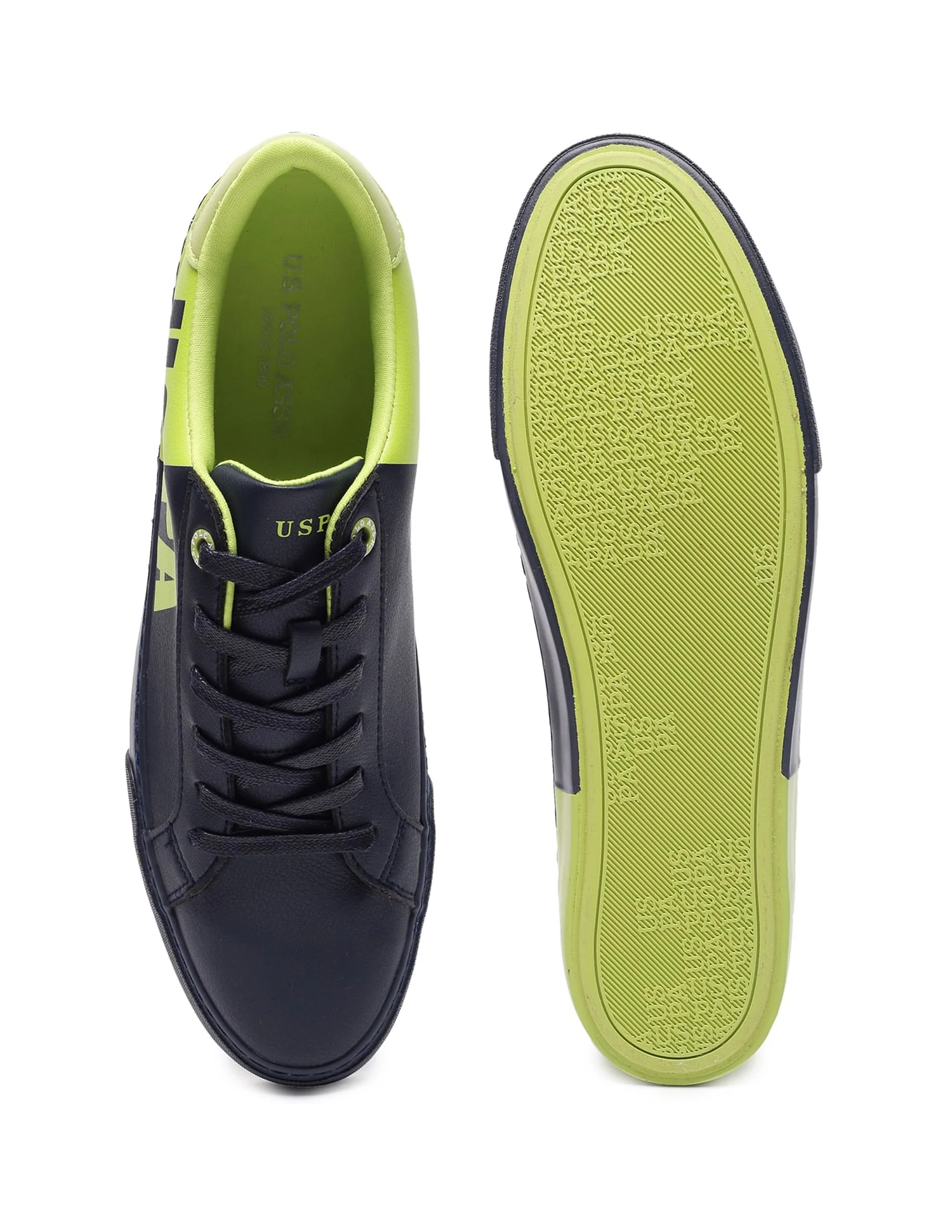 Men Round Toe Colour Block Tristen Sneakers - Image 5