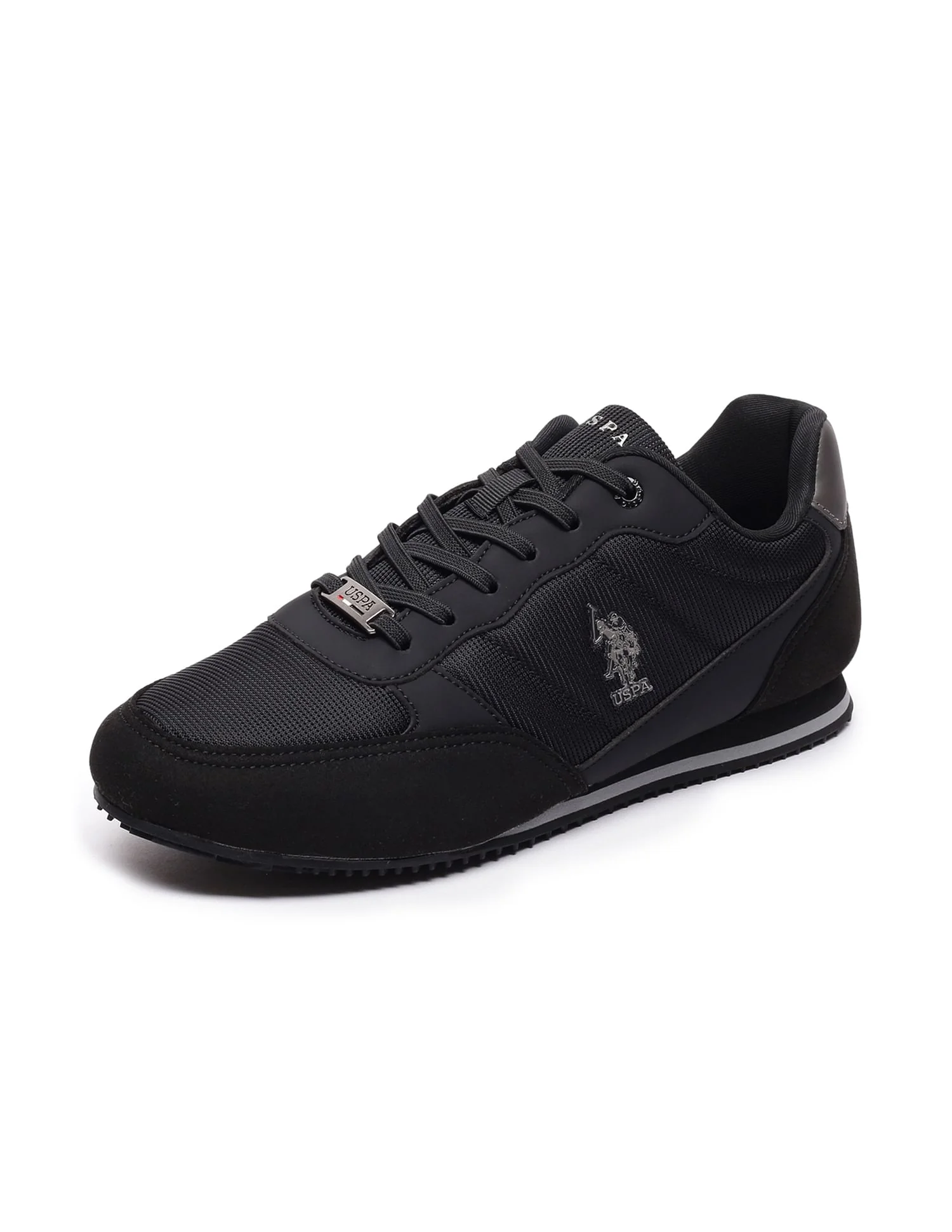 Men Round Toe Solid Eliza Shoes - Image 6