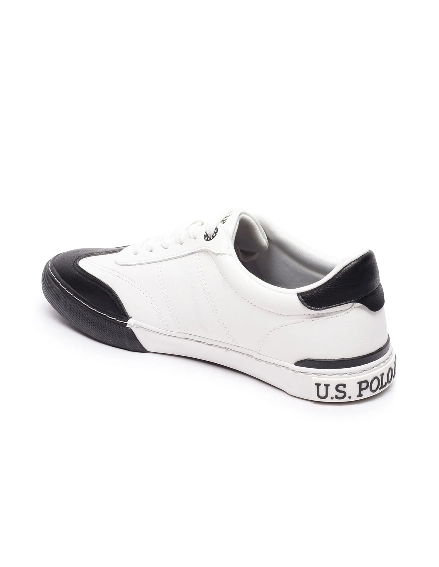Round Toe Solid Gain Sneakers - Image 2