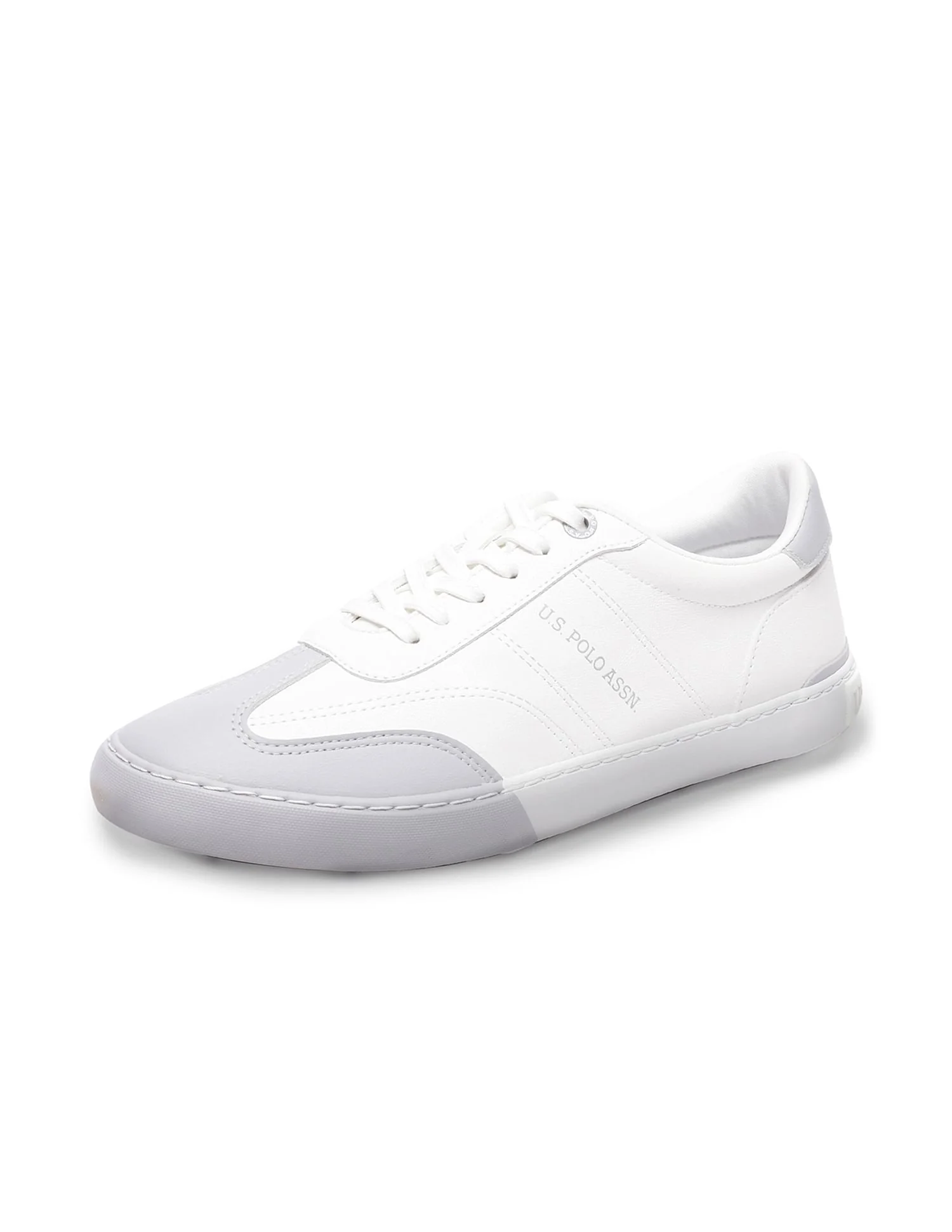 Men Round Toe Solid Gain Sneakers - Image 6