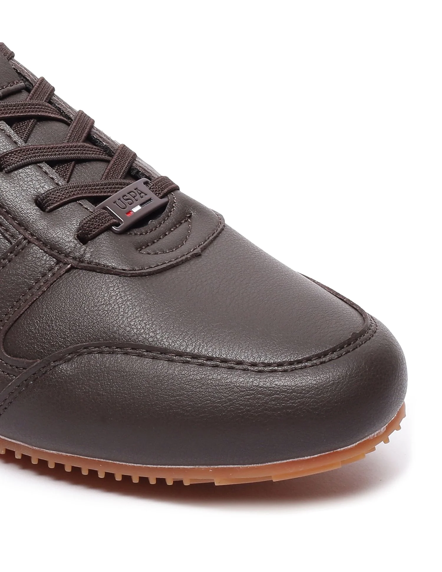 Men Round Toe Solid Mason Sneakers - Image 8