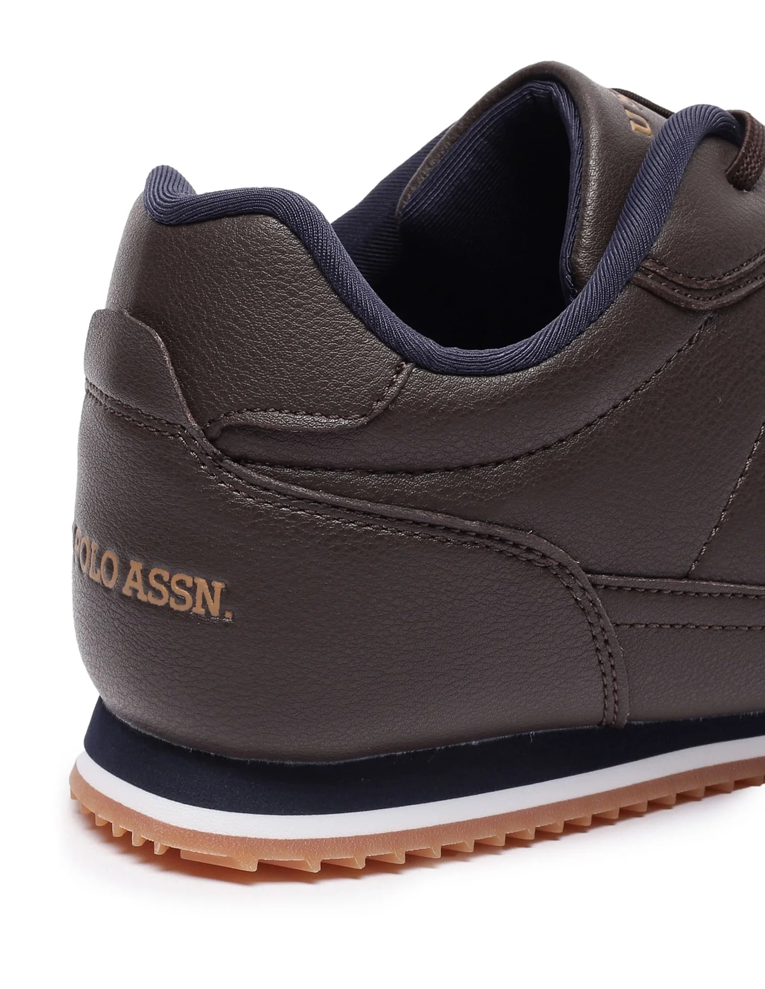 Men Round Toe Solid Mason Sneakers - Image 9