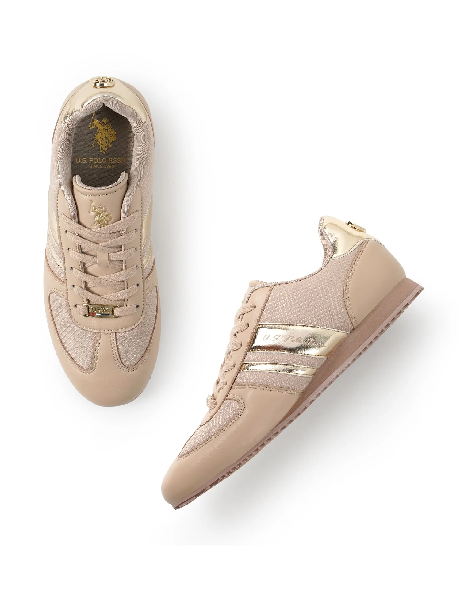 Round Toe Solid Nemsy Sneakers - Image 3