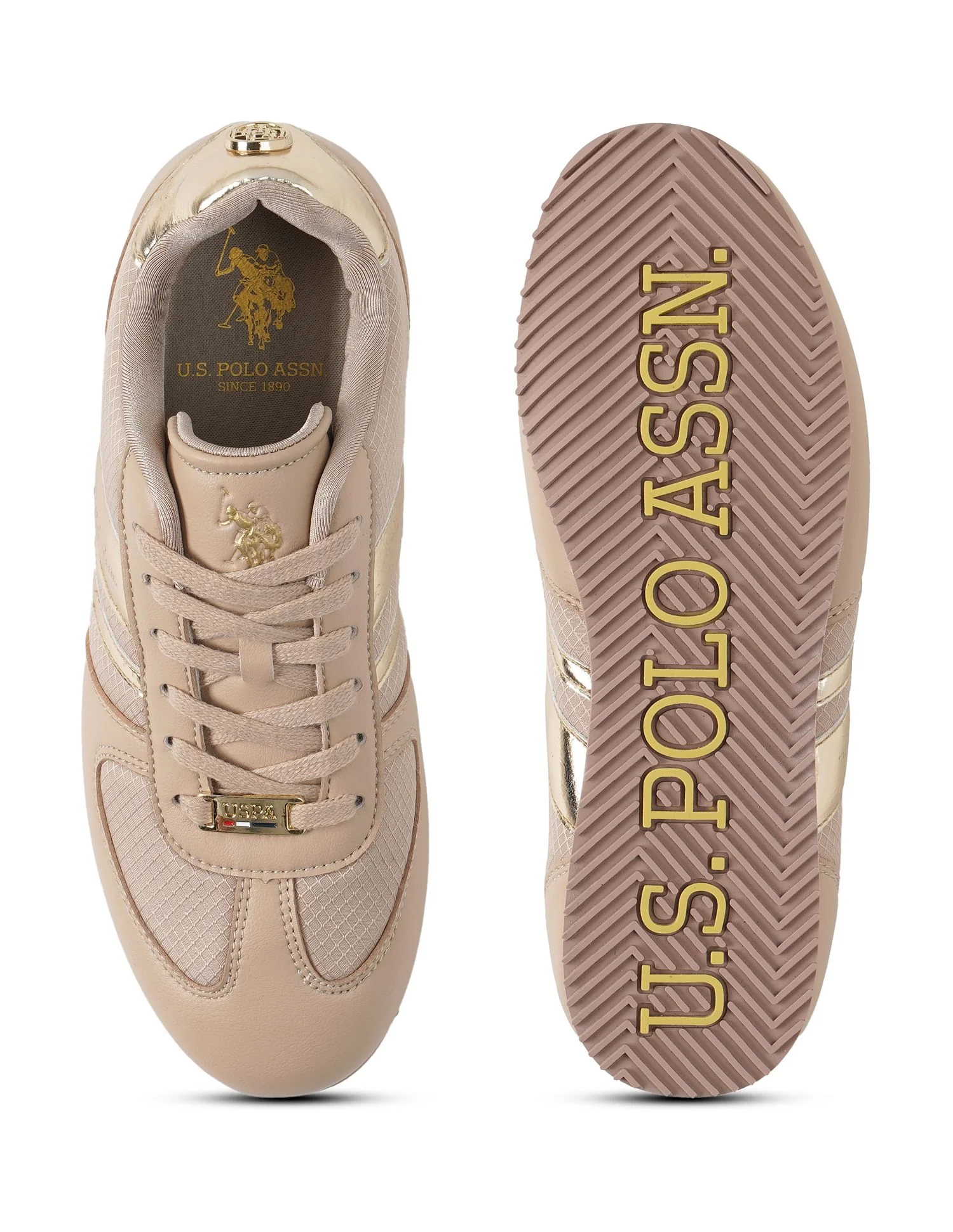 Round Toe Solid Nemsy Sneakers - Image 6
