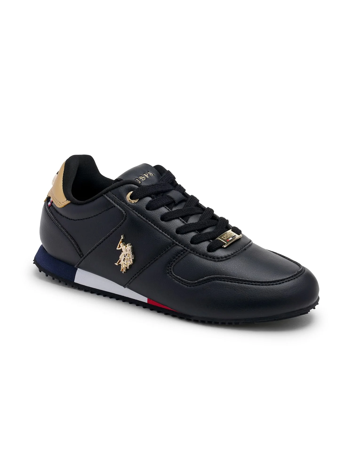Round Toe Solid Sorrento Sneakers - Image 2