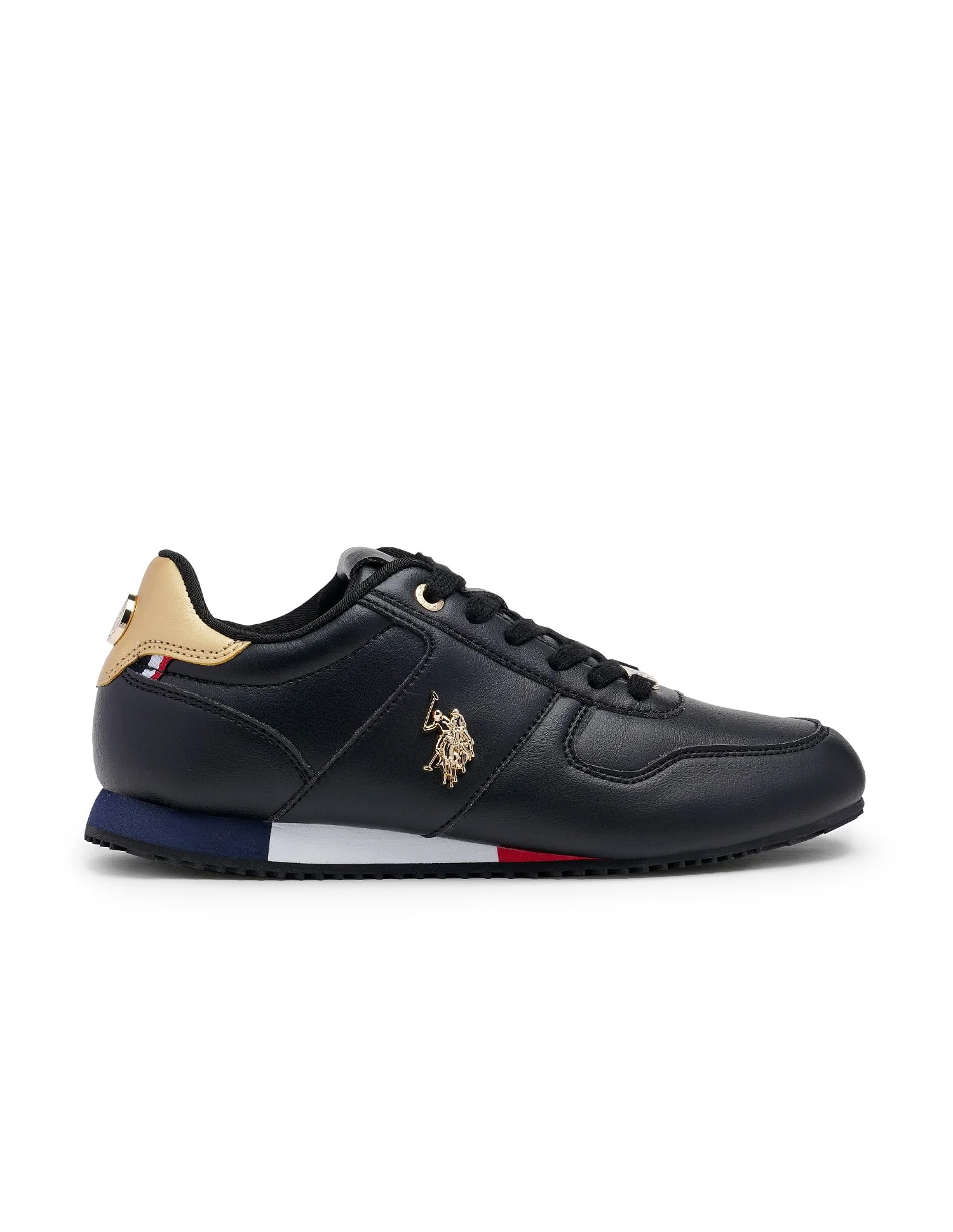 Round Toe Solid Sorrento Sneakers - Image 5