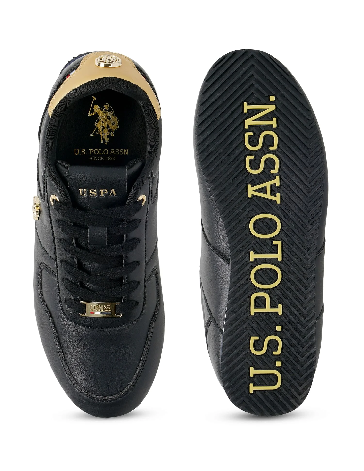 Round Toe Solid Sorrento Sneakers - Image 6
