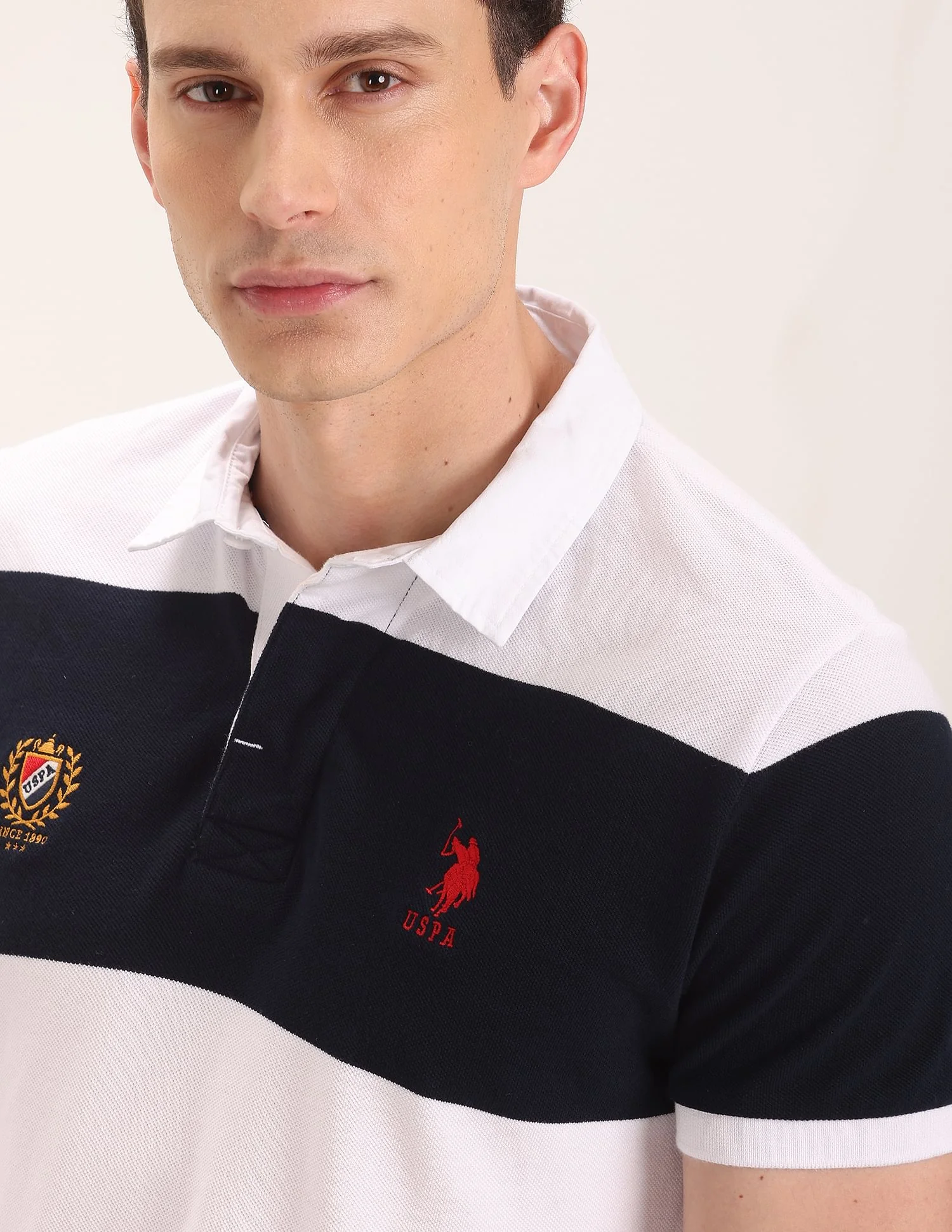 Rugby Stripe Polo Shirt - Image 6