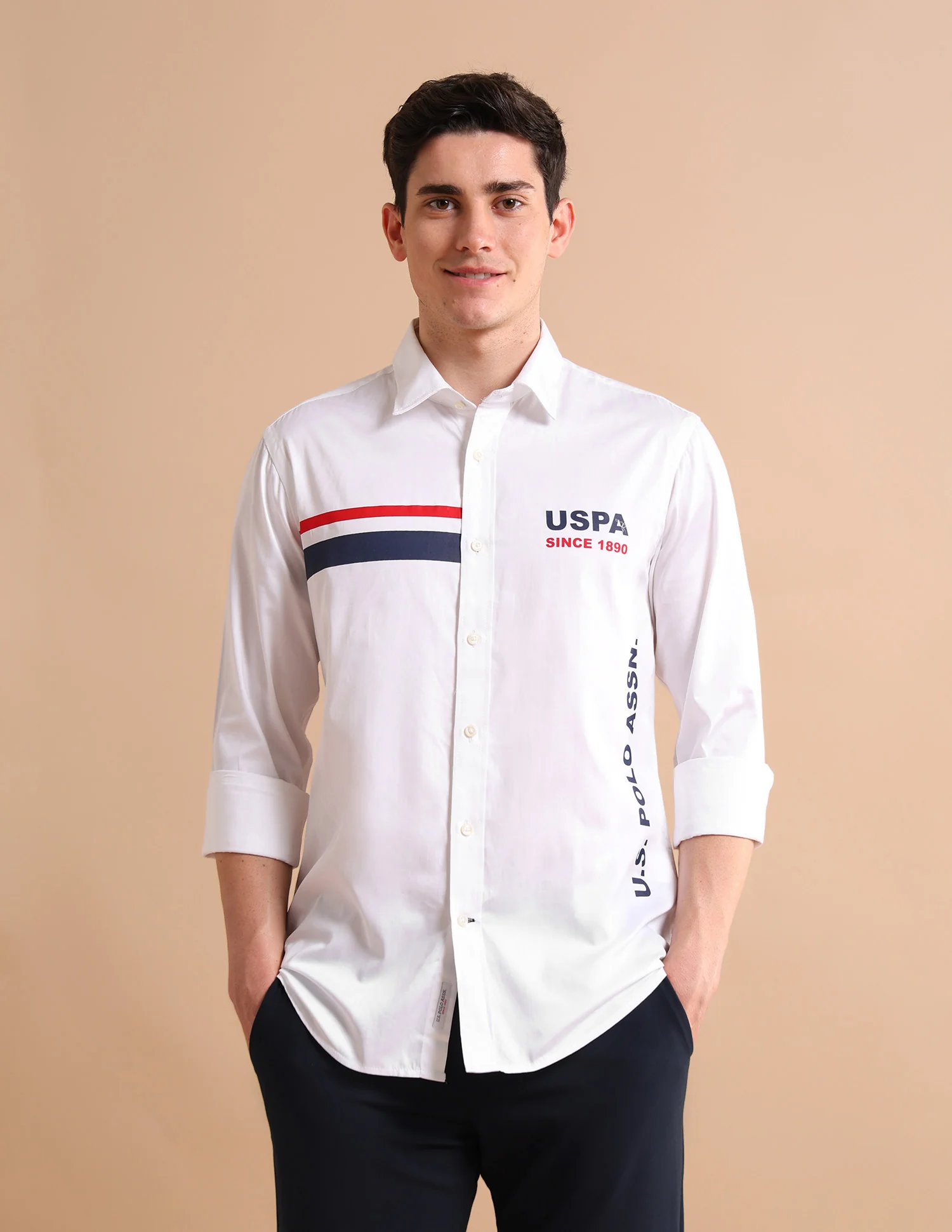 Satin Logo Shirt - Image 6