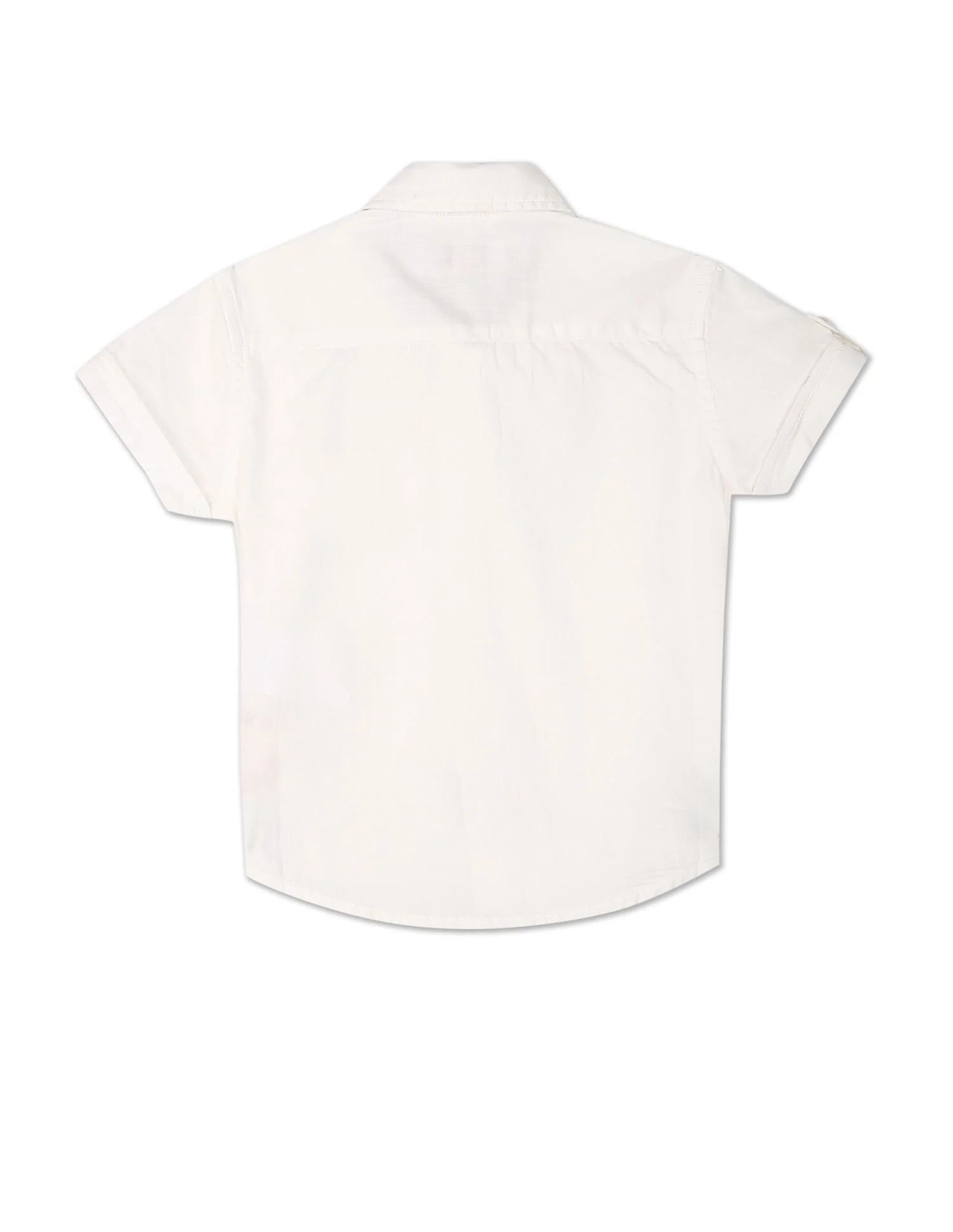 Short Sleeve Solid Shirt - Image 2