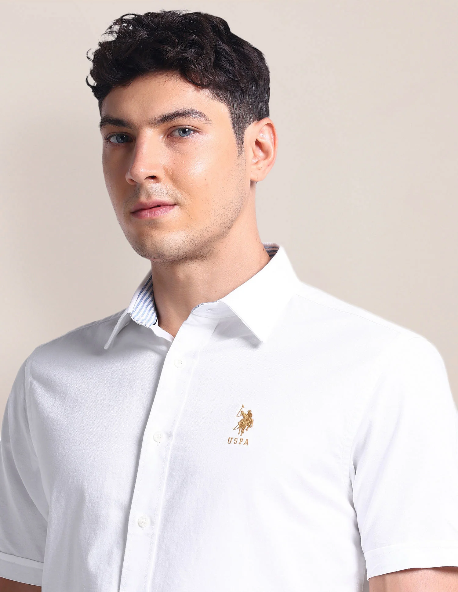 Short Sleeve Solid Shirt - Image 7
