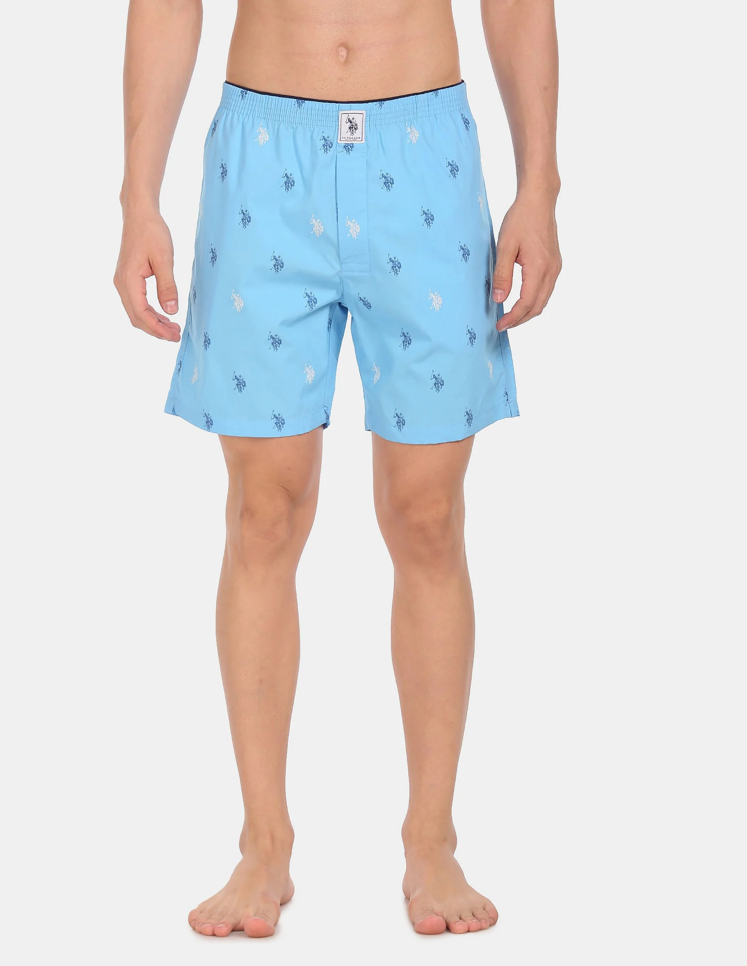 Signature Logo Print Cotton I710 Boxers - Pack Of 1 - Image 3