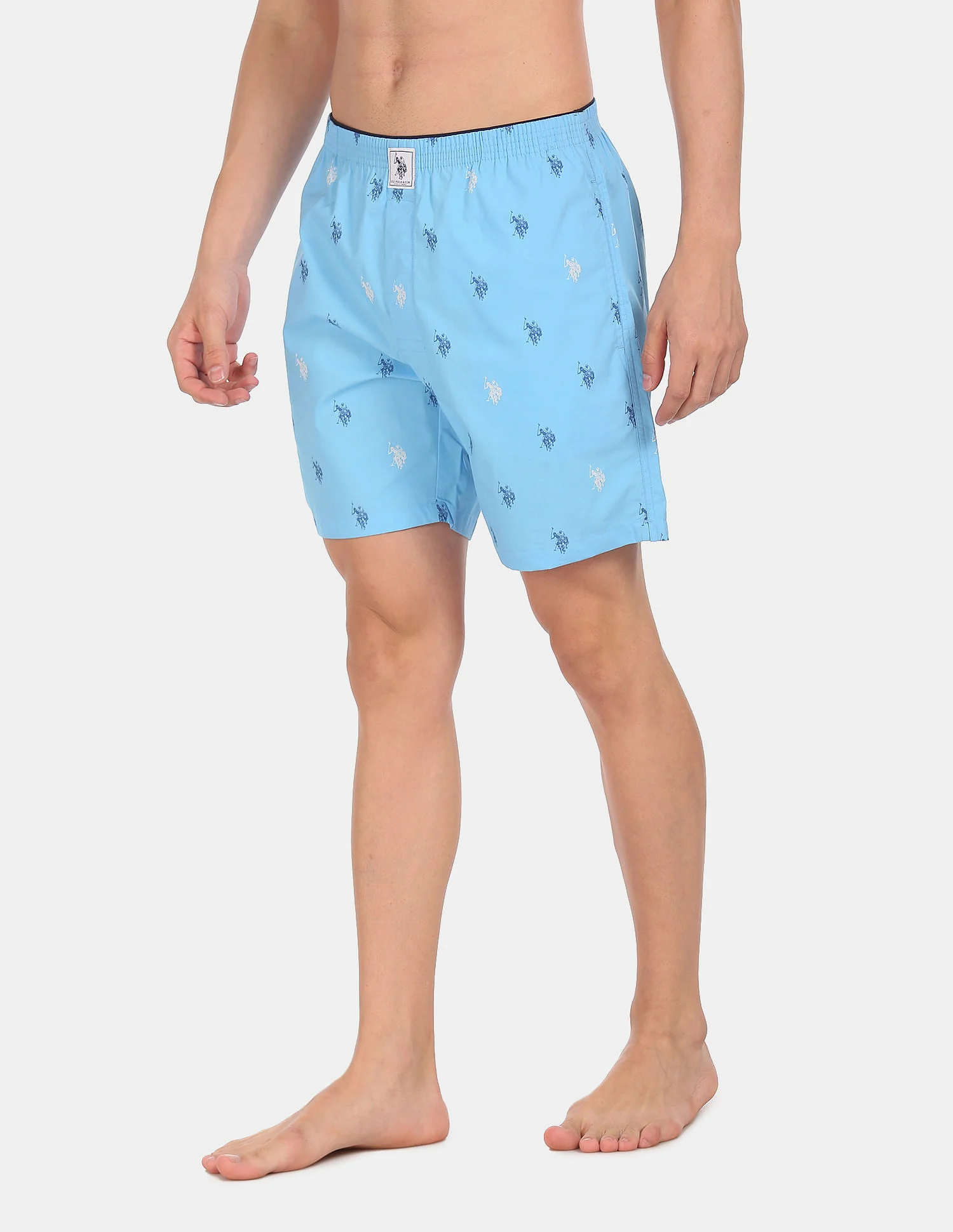 Signature Logo Print Cotton I710 Boxers - Pack Of 1 - Image 4