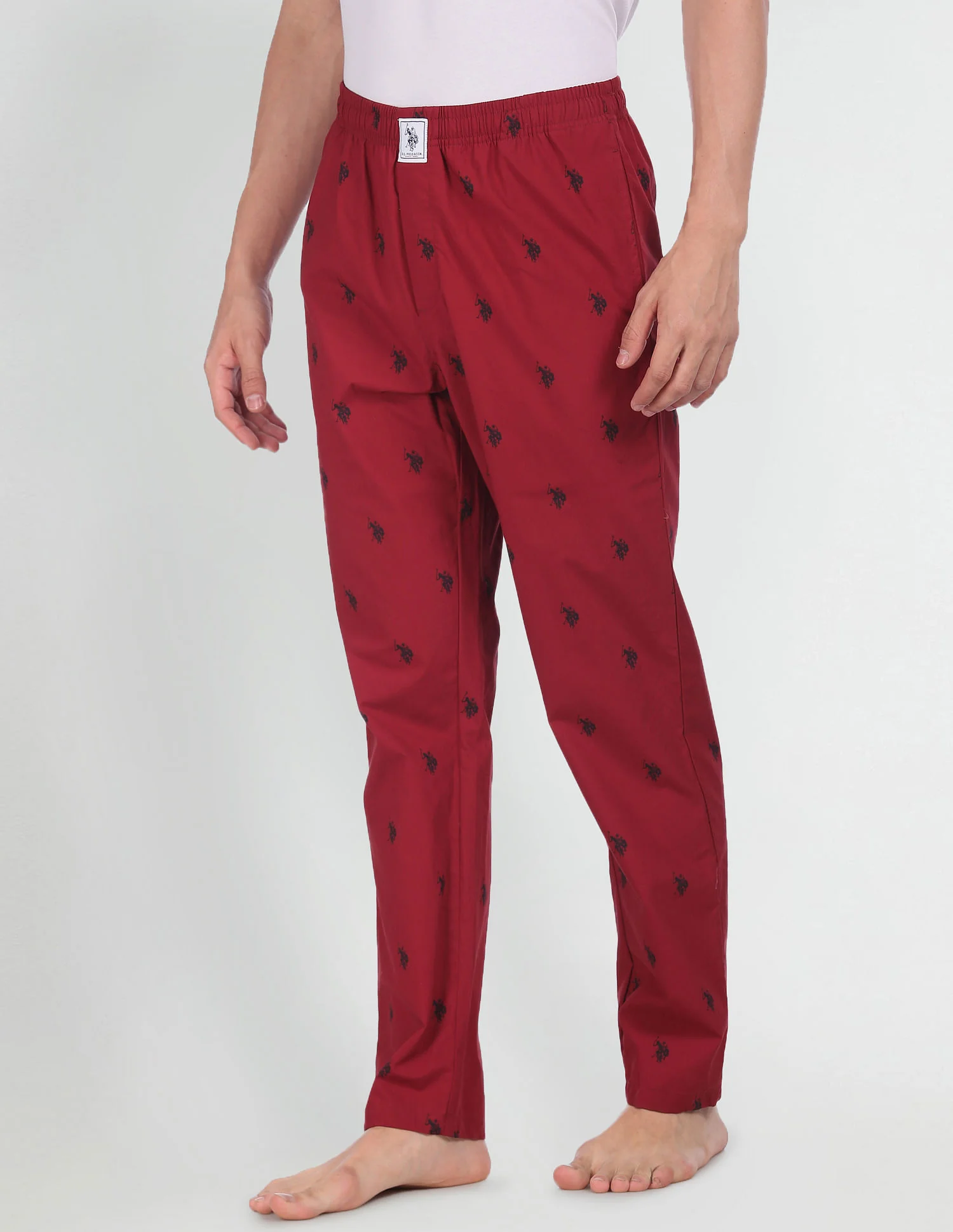 Signature Logo Print Cotton Lounge Pants - Pack Of 1 - Image 2