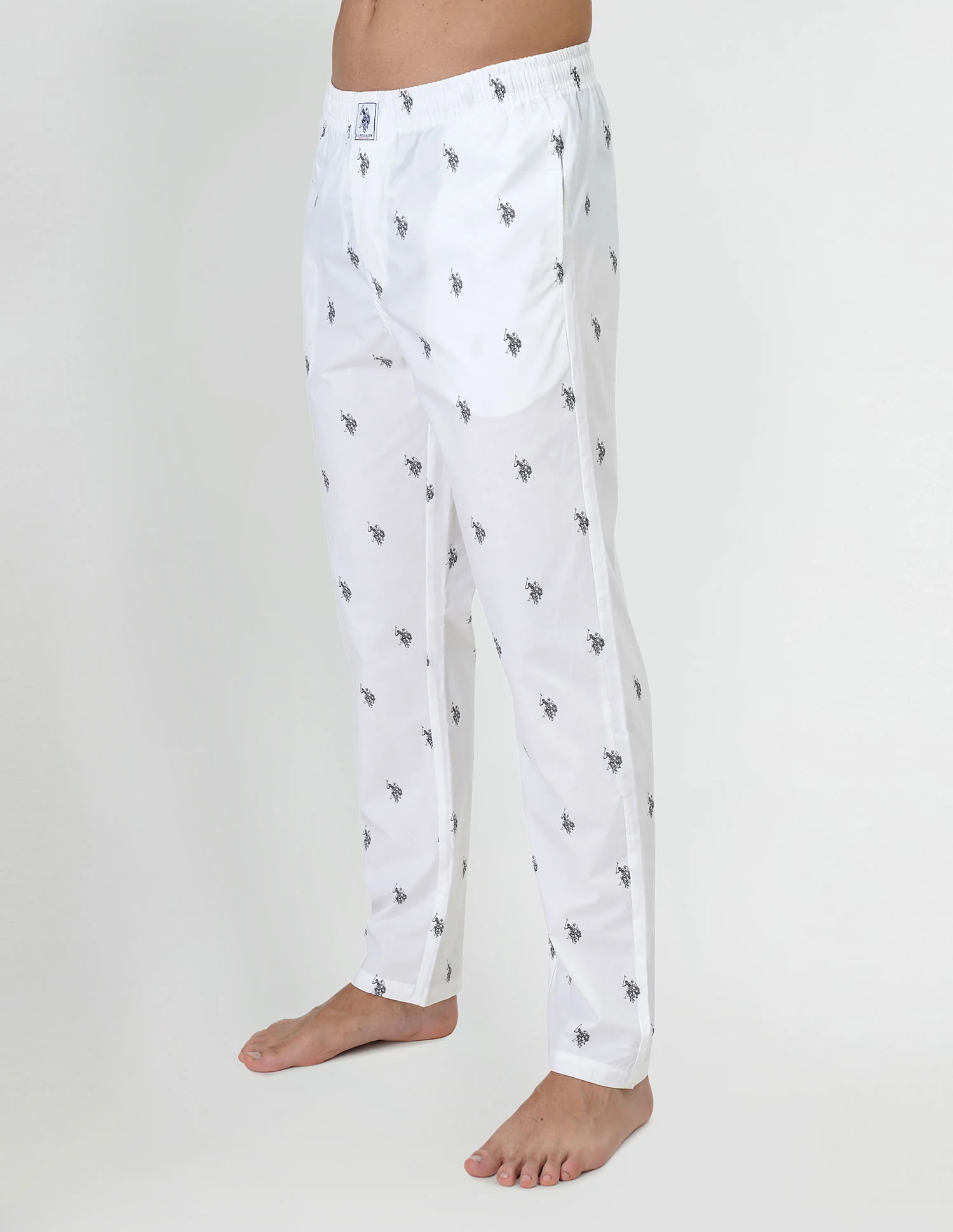 Signature Logo Print Cotton Lounge Pants - Pack Of 1 - Image 3