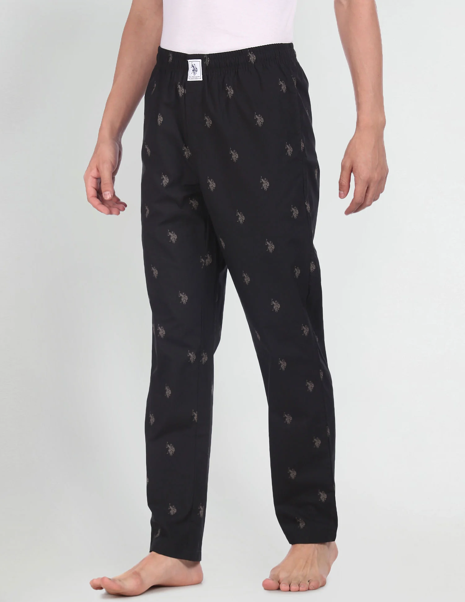 Signature Logo Print Cotton Lounge Pants - Pack Of 1 - Image 2