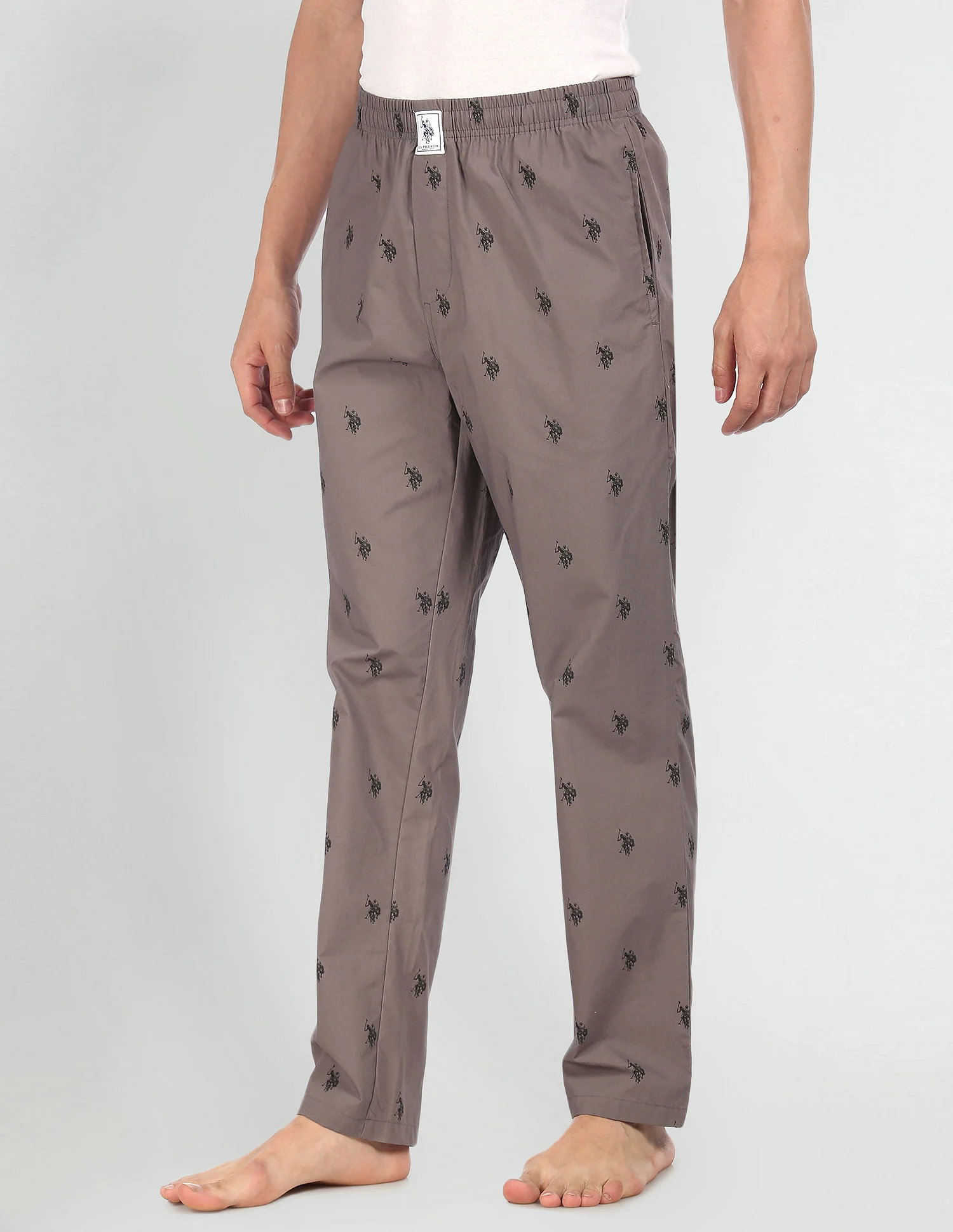 Signature Logo Print Cotton Lounge Pants - Pack Of 1 - Image 2