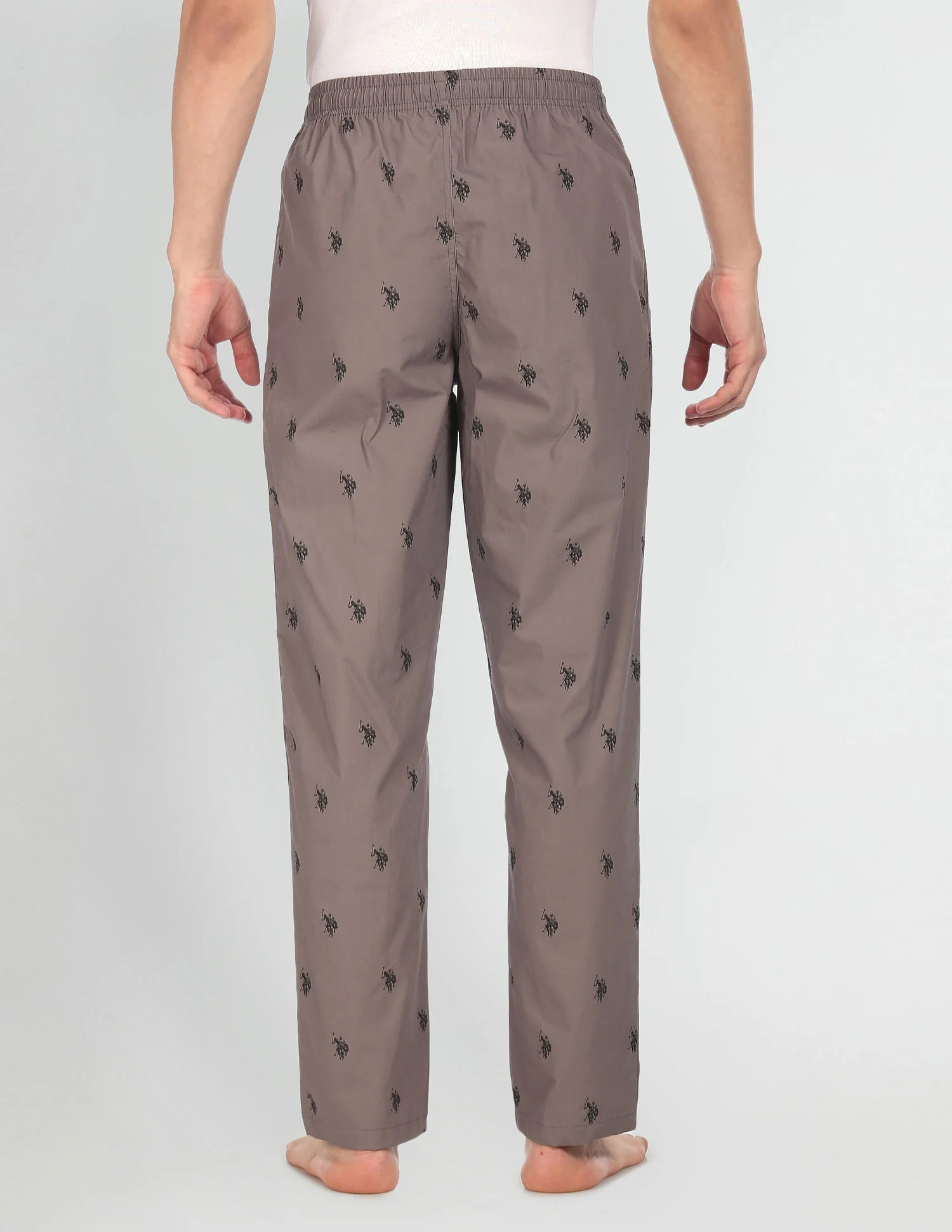 Signature Logo Print Cotton Lounge Pants - Pack Of 1 - Image 3