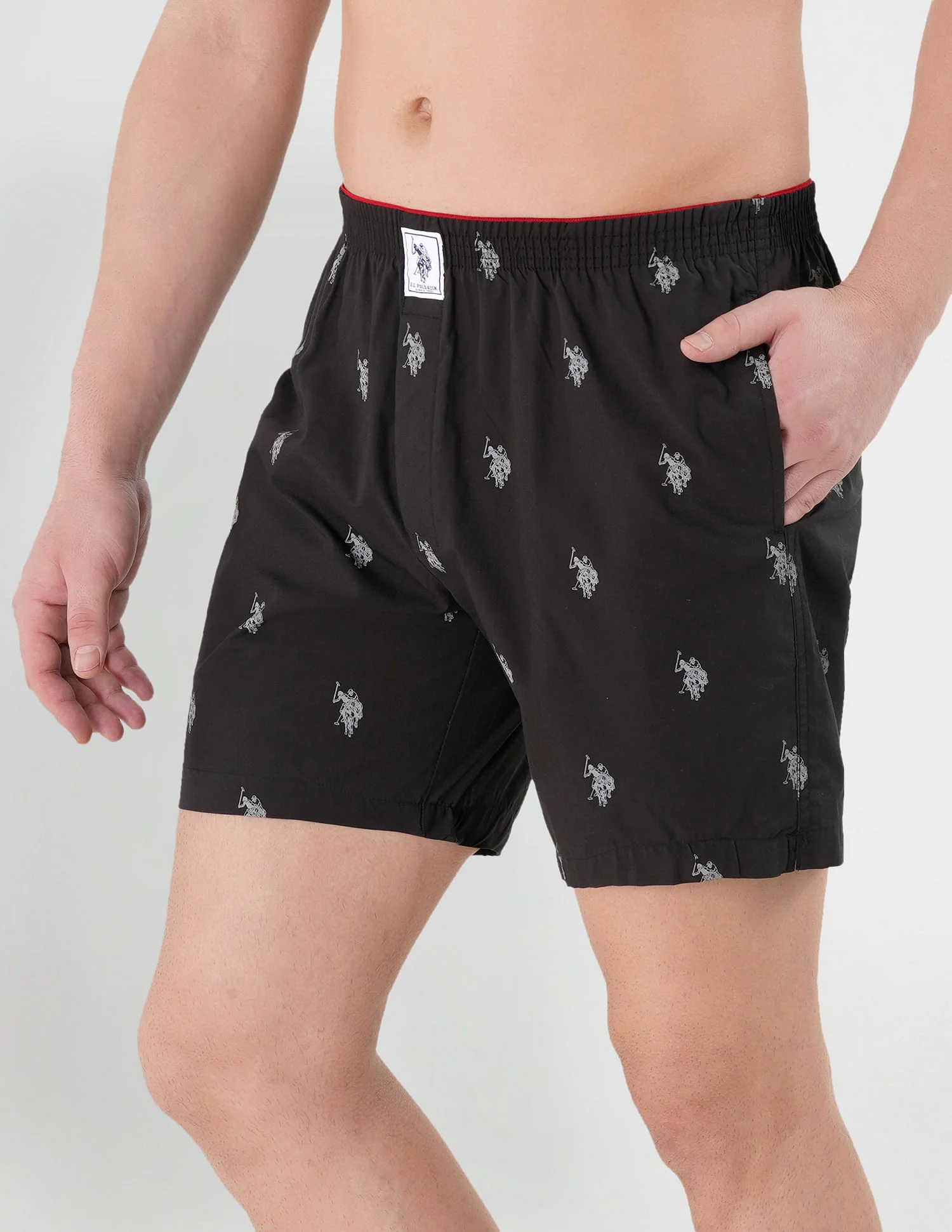 Signature Logo Pure Cotton I021 Boxers - Pack Of 1 - Image 4