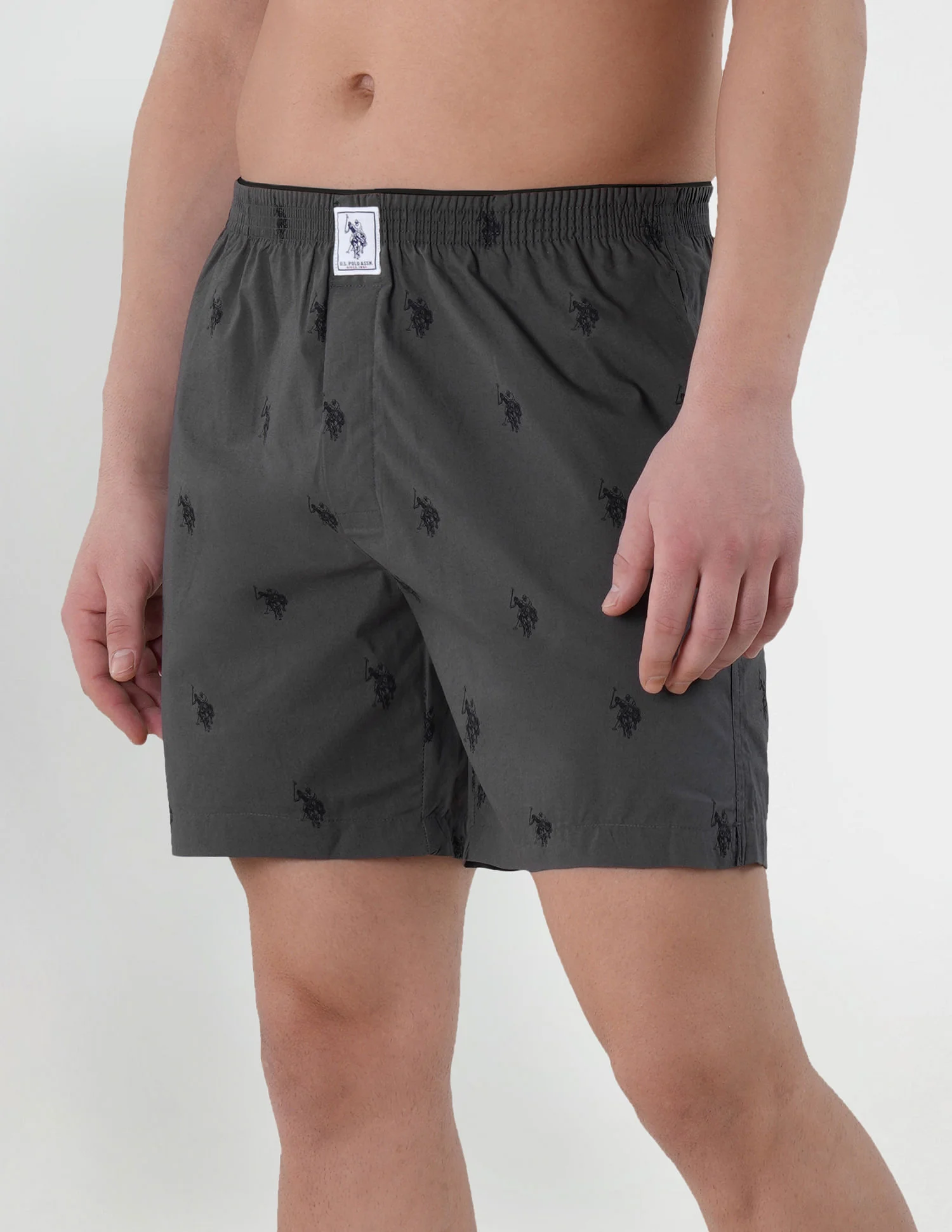 Signature Logo Pure Cotton I021 Boxers - Pack Of 1 - Image 3
