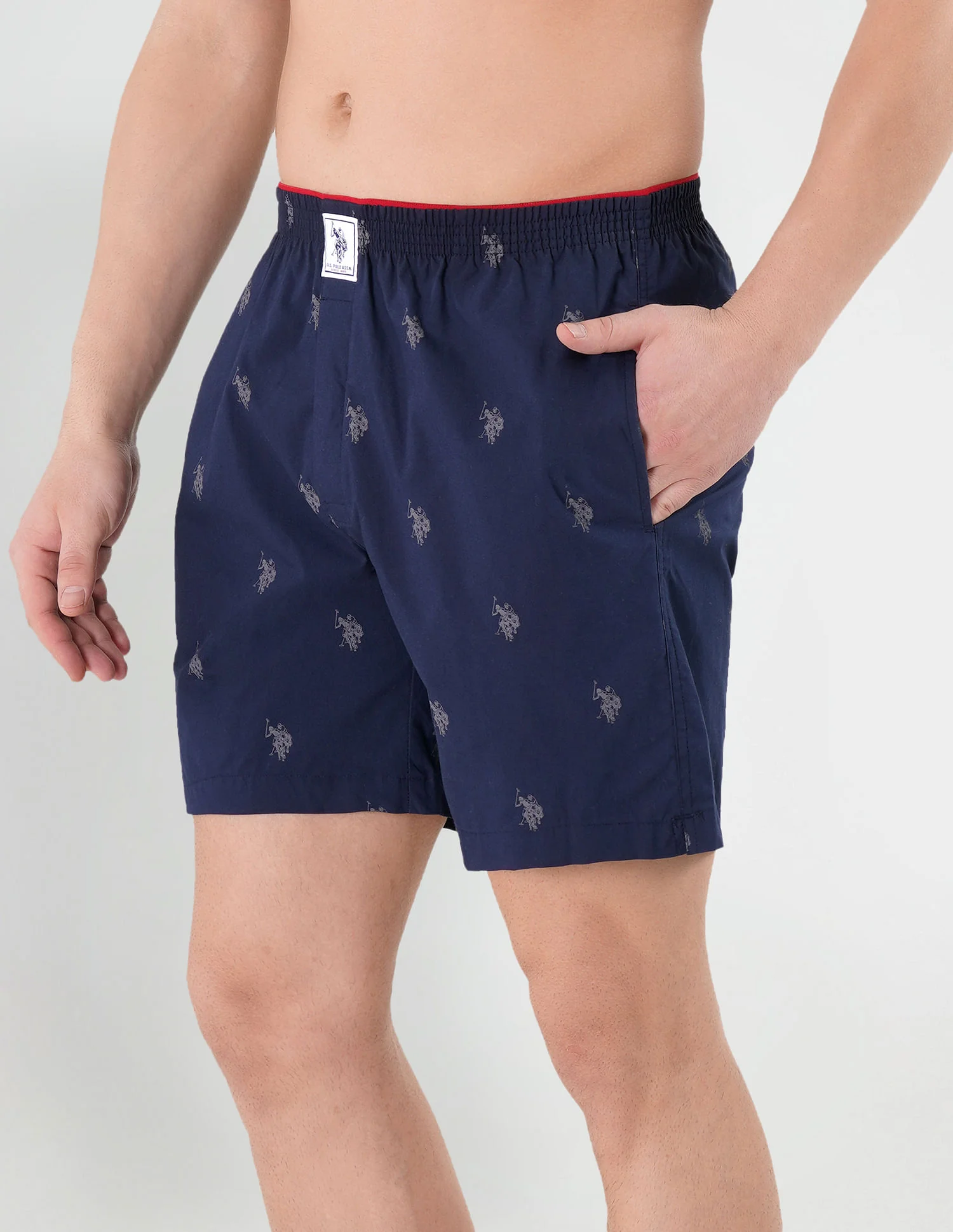 Signature Logo Pure Cotton I021 Boxers - Pack Of 1 - Image 4