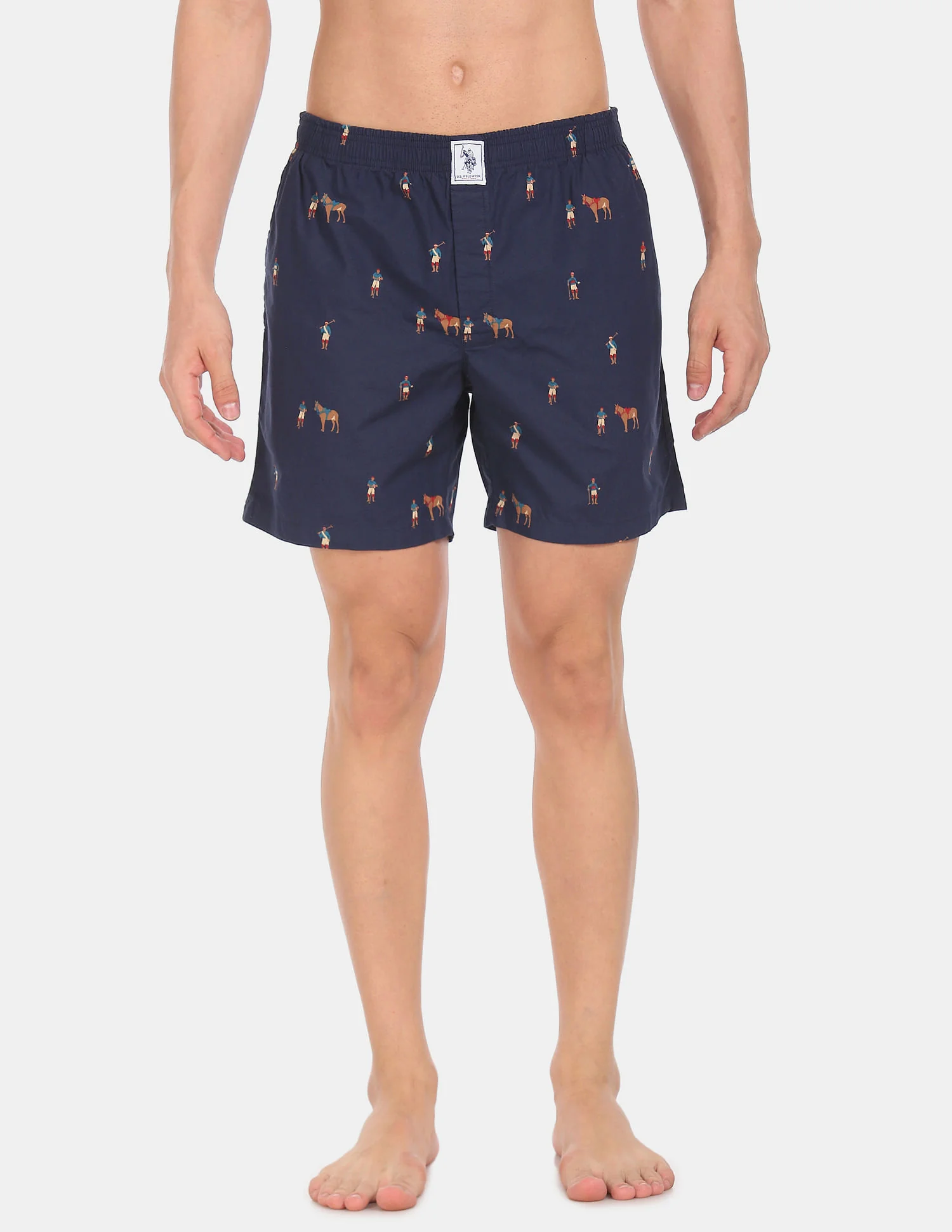 Signature Logo Pure Cotton I108 Boxers - Pack Of 1 - Image 3