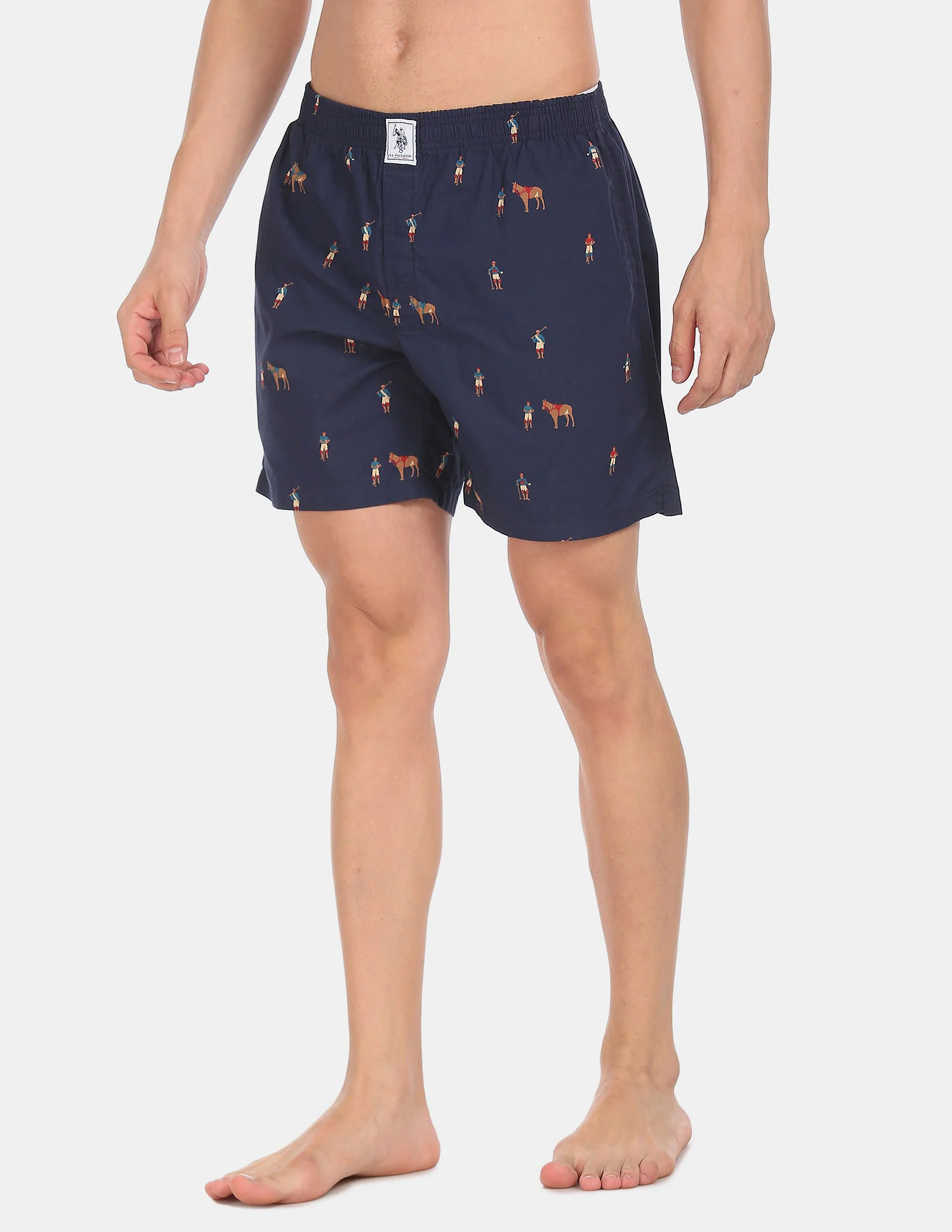 Signature Logo Pure Cotton I108 Boxers - Pack Of 1 - Image 4